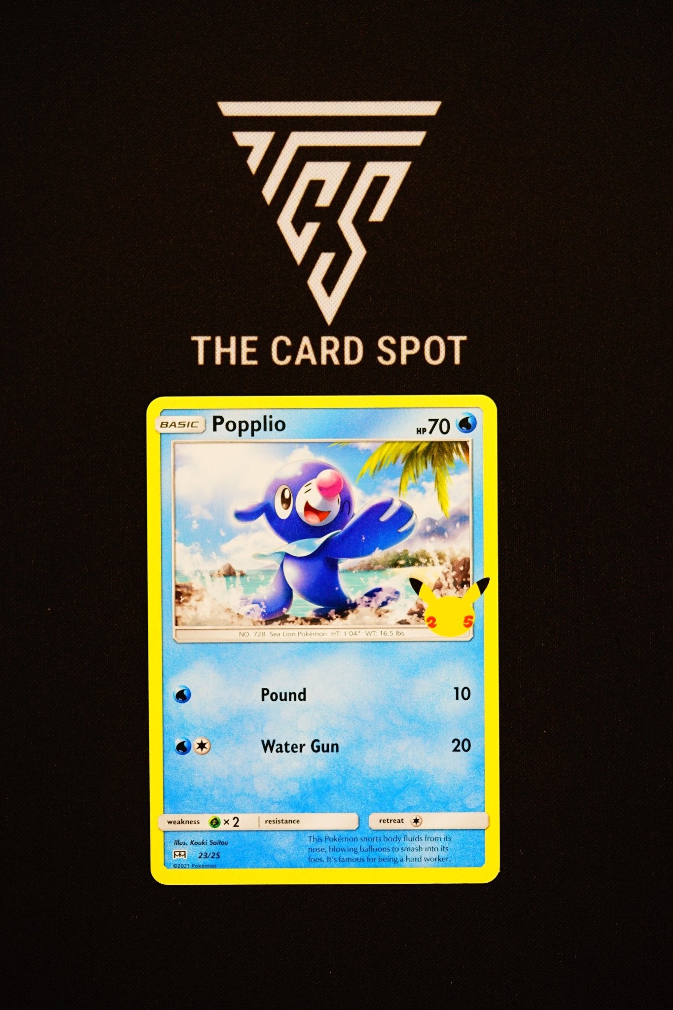 23/25 - Popplio - Pokemon TCG - THE CARD SPOT PTY LTD.
