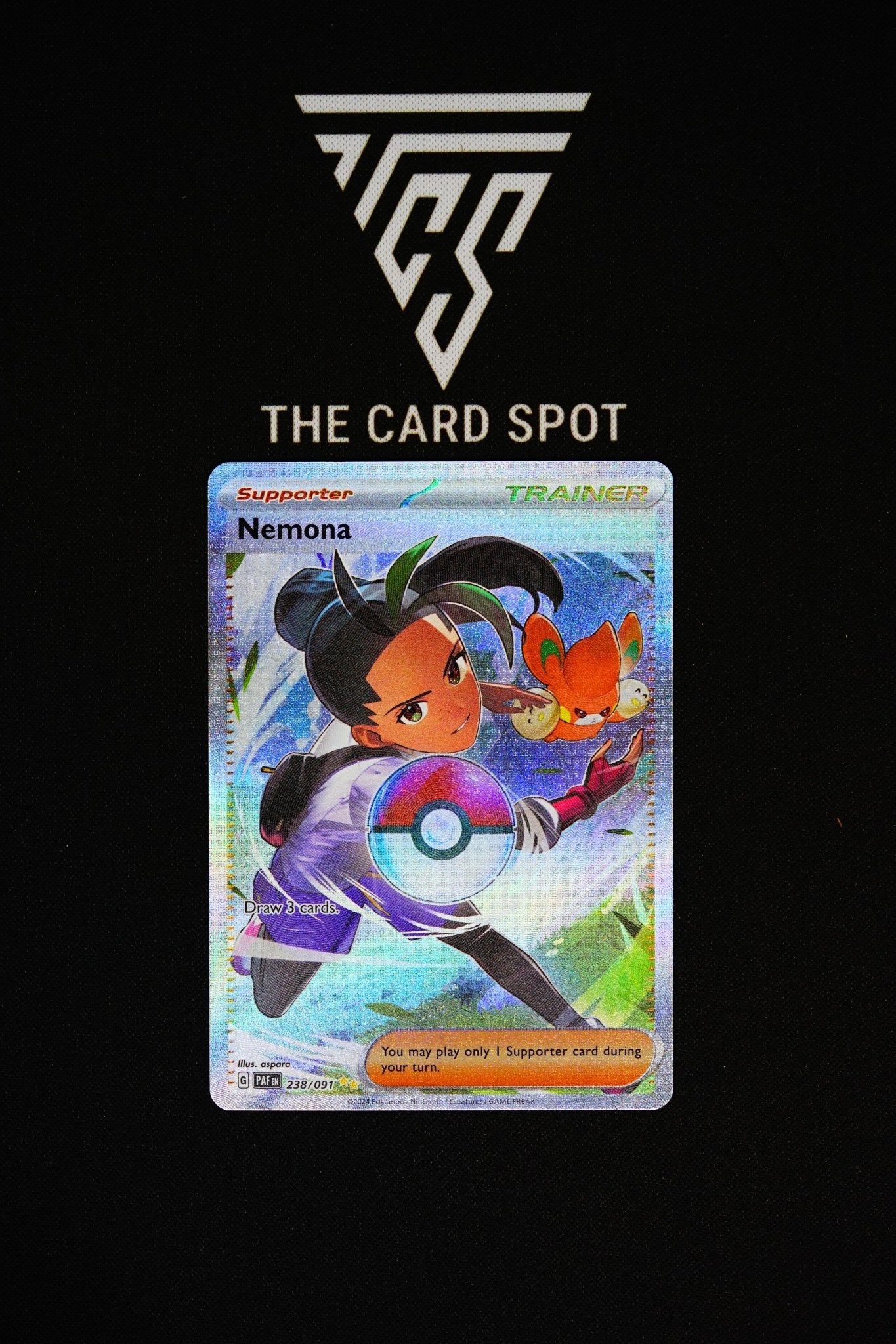 238/091 - Nemona - Pokemon TCG - THE CARD SPOT PTY LTD.