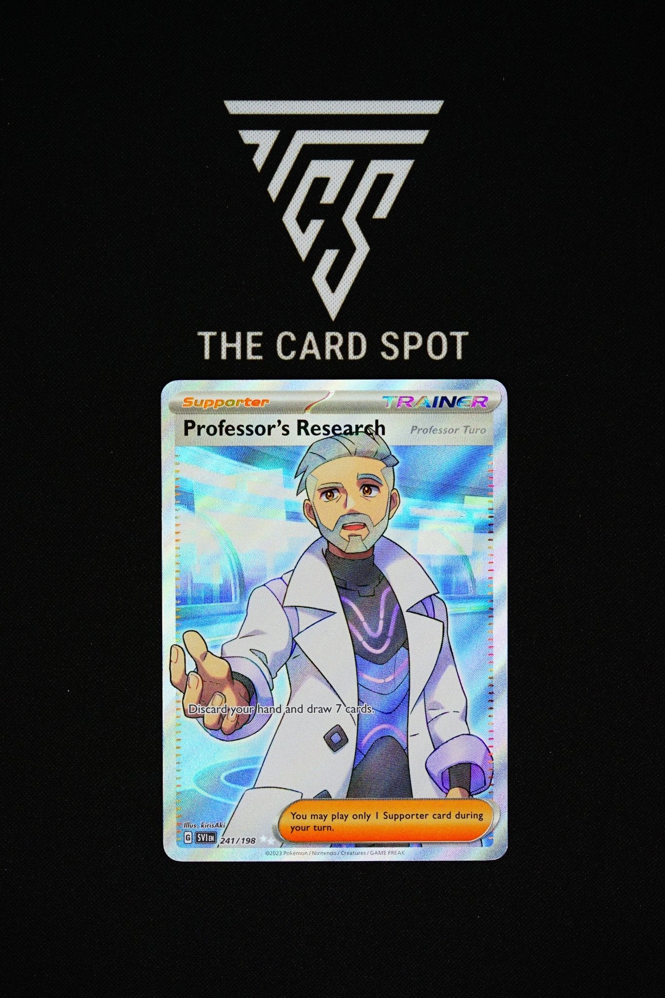 241/198 Professor's Research Turo - Pokemon TCG - THE CARD SPOT PTY LTD.