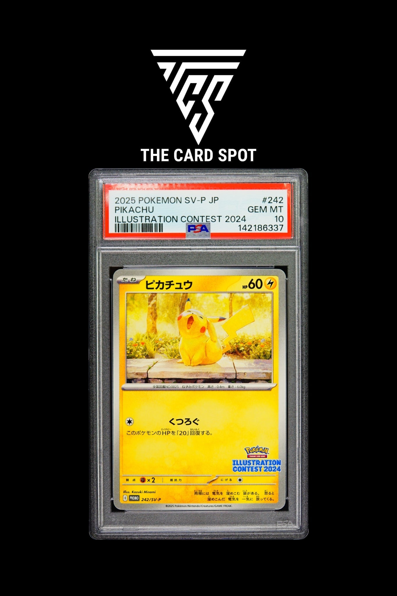 242/SV - P Pikachu PSA 10 - Pokemon TCG - THE CARD SPOT PTY LTD.