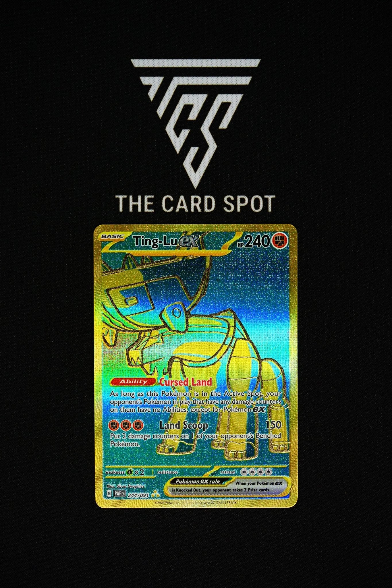 244/091 - Ting - Lu EX - Pokemon TCG - THE CARD SPOT PTY LTD.