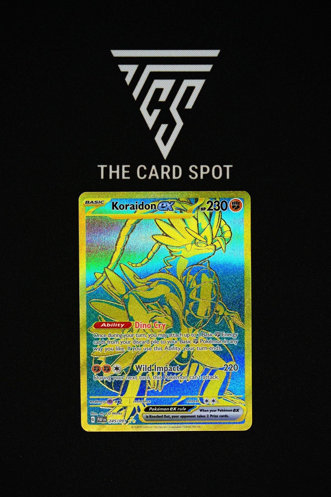 245/091 - Koraidon EX - Pokemon TCG - THE CARD SPOT PTY LTD.