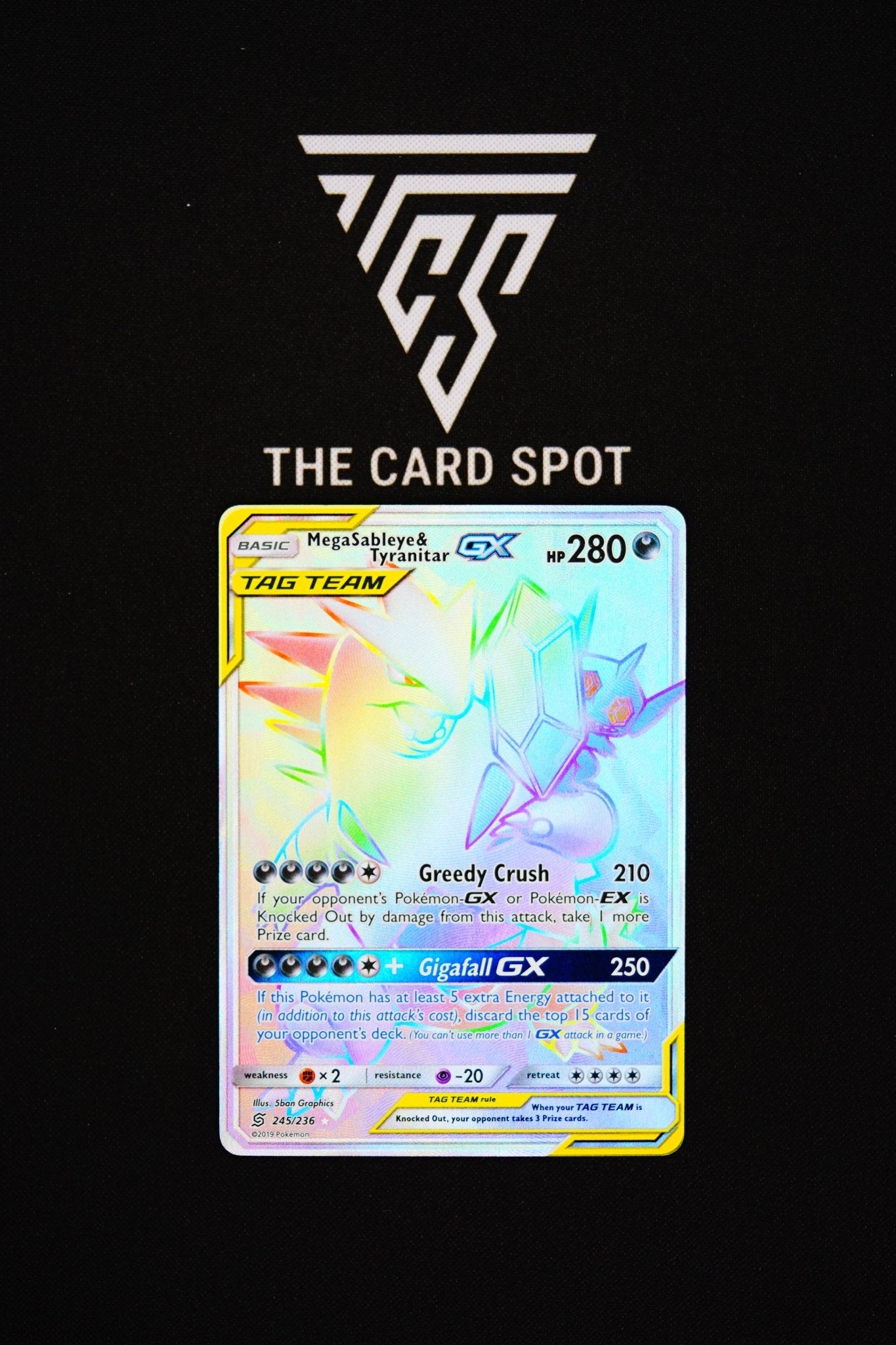 245/236 Mega Sableye and Tyranitar - Pokemon TCG - THE CARD SPOT PTY LTD.