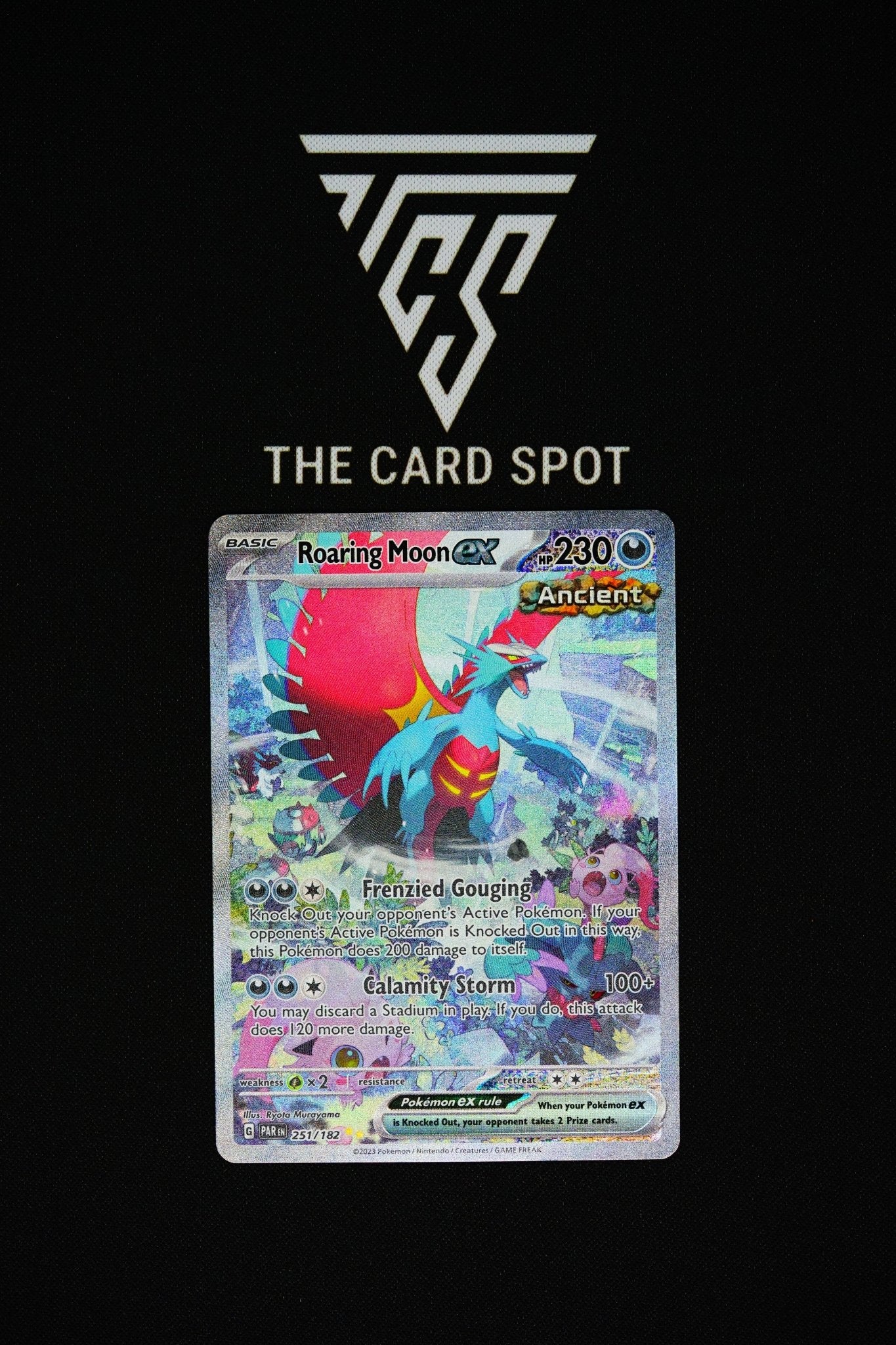 251/182 - Roaring Moon EX - Pokemon TCG - THE CARD SPOT PTY LTD.