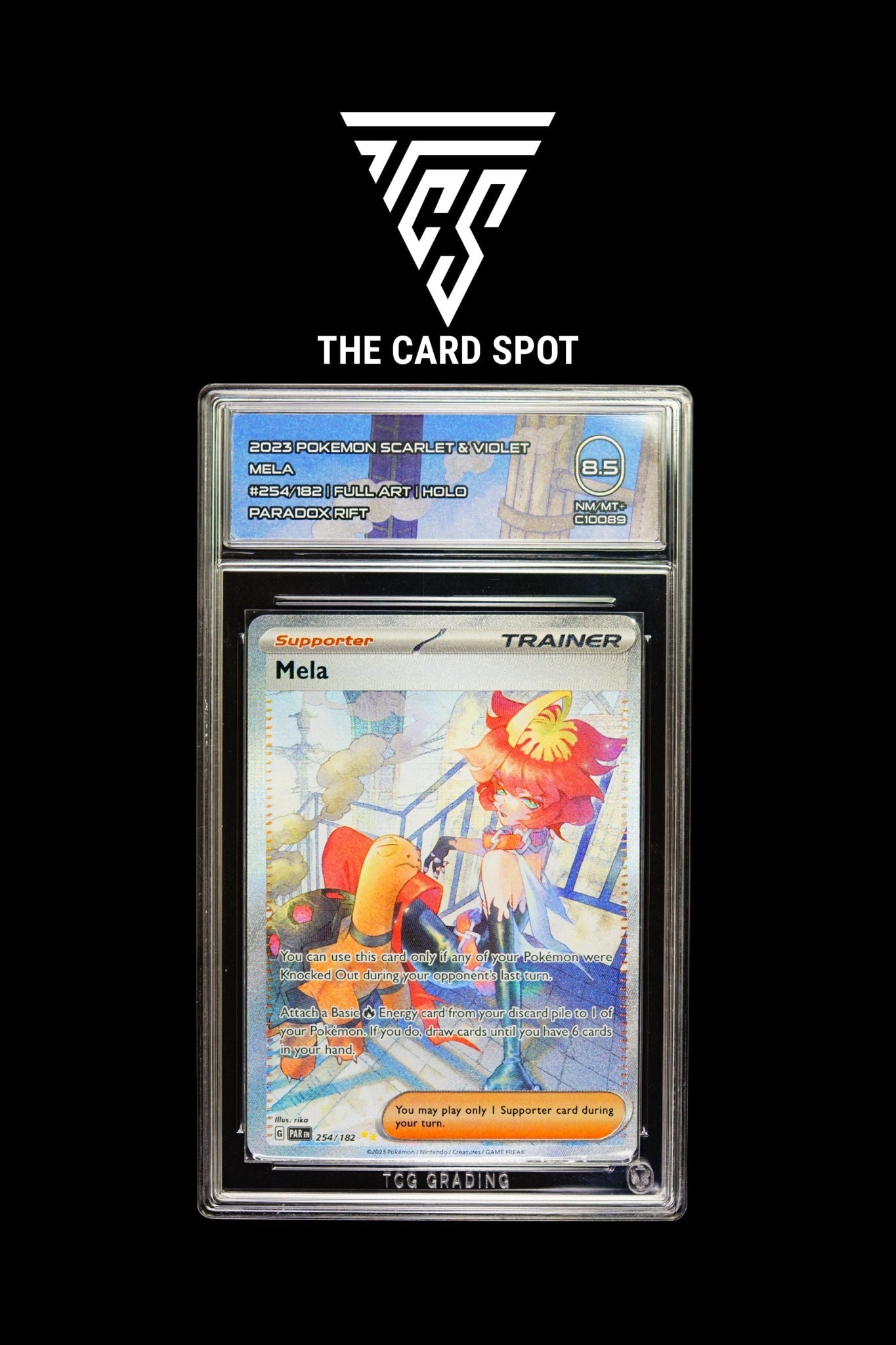 254/182 Mela TCG 8.5 - Pokemon TCG - THE CARD SPOT PTY LTD.