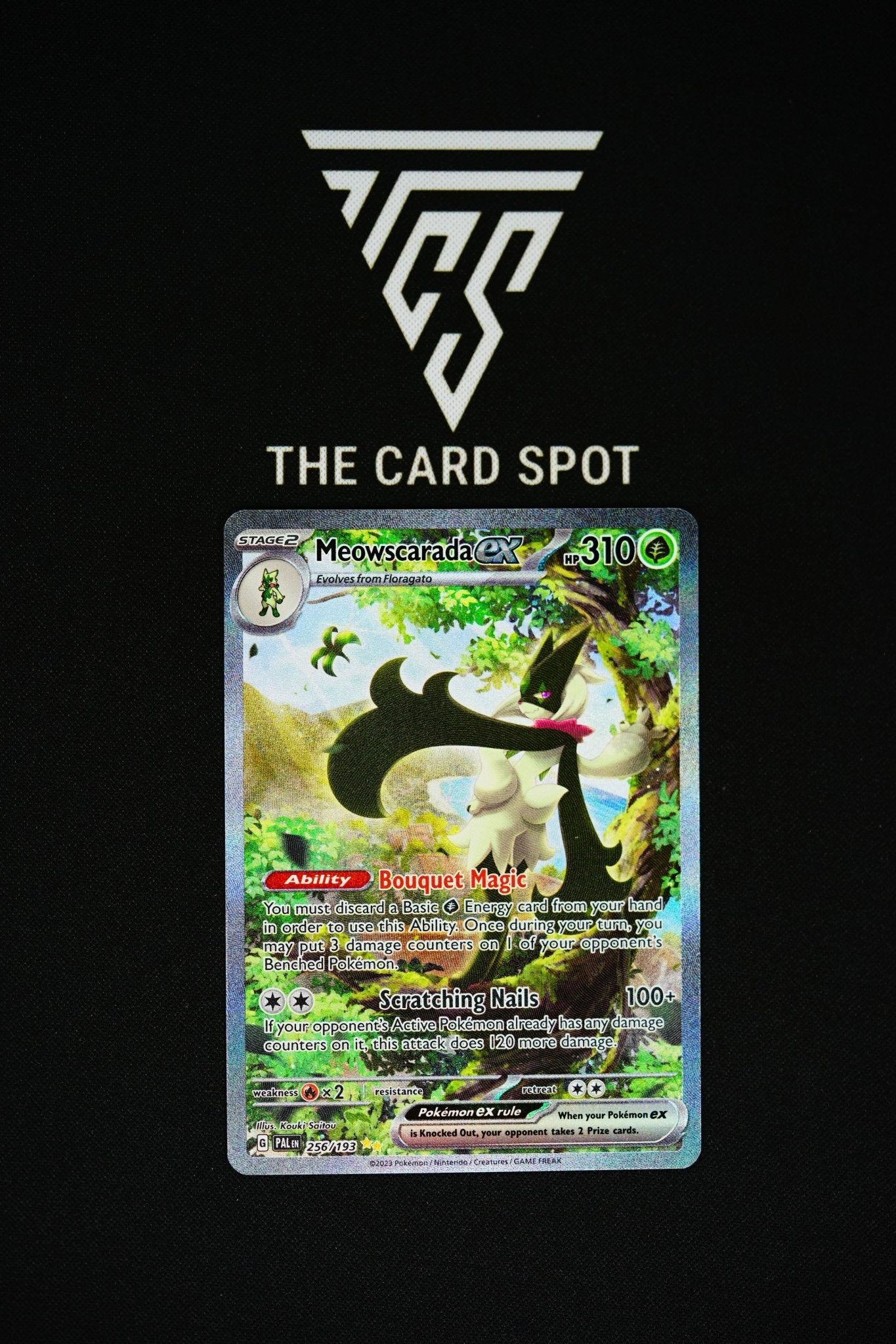 256/193 Meowscarada ex - Pokemon - THE CARD SPOT PTY LTD.Pokemon Raw CardsPokémon