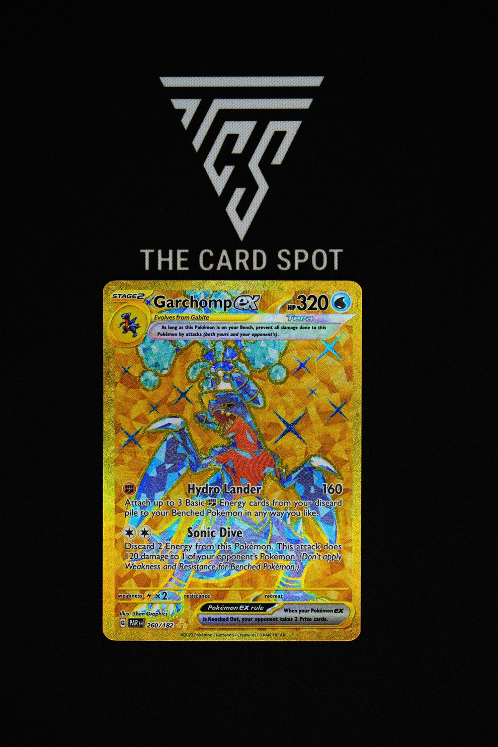 260/182 - Garchomp ex - Pokemon TCG – THE CARD SPOT PTY LTD.