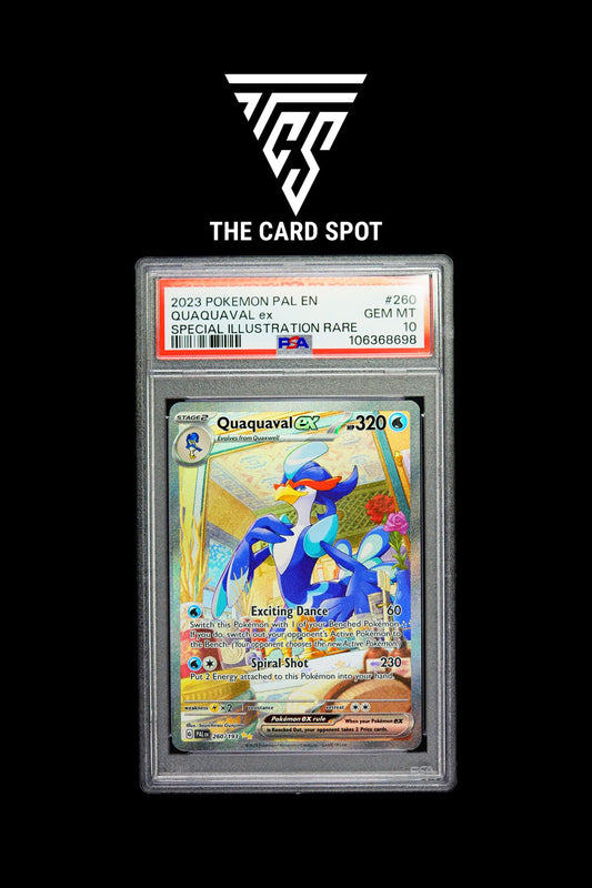 260/193 - Quaquaval PSA 10 - Pokemon TCG - THE CARD SPOT PTY LTD.