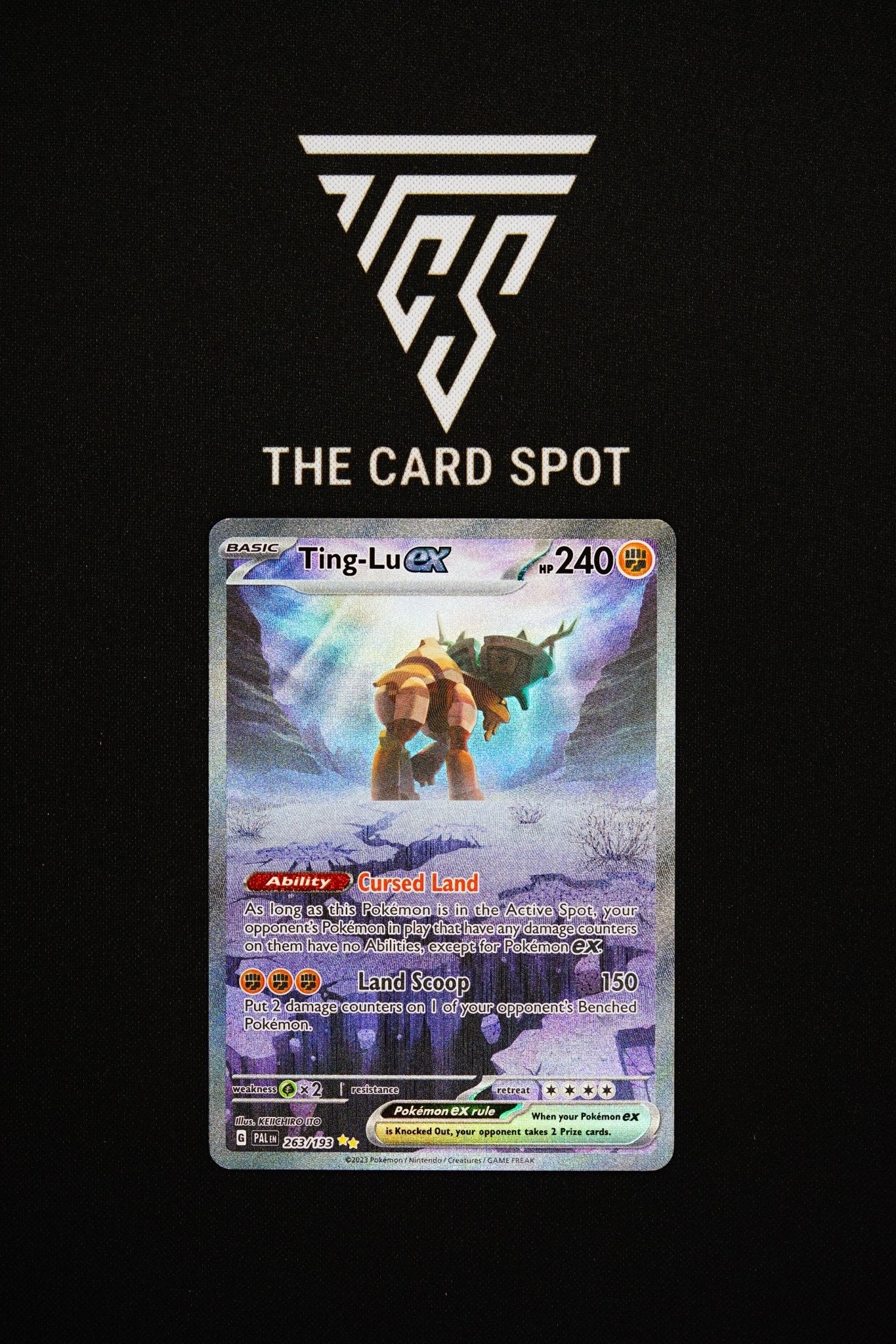 263/193 - Ting - Lu Ex - Pokemon TCG - THE CARD SPOT PTY LTD.