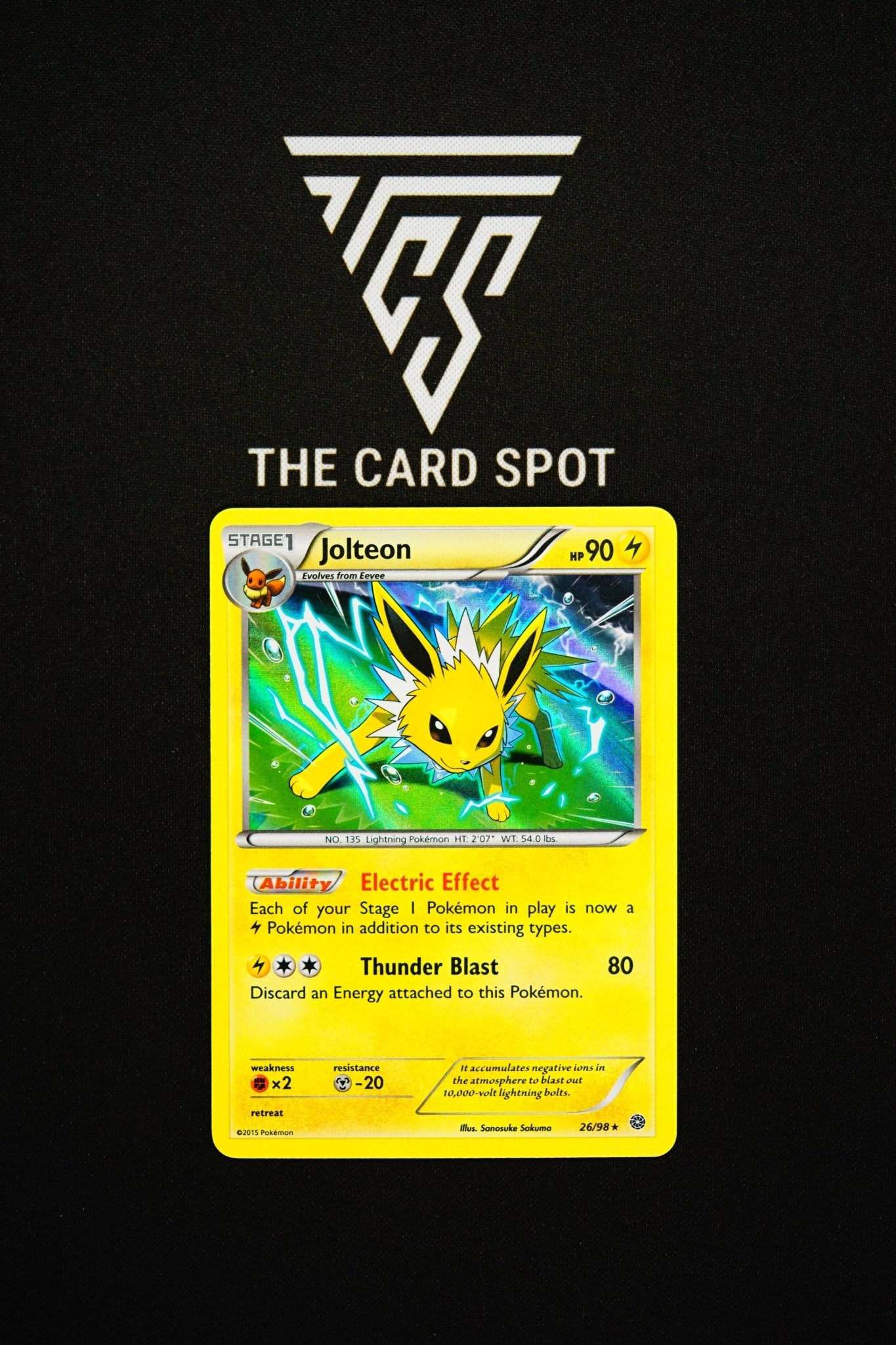 26/98 Jolteon - Pokemon TCG - THE CARD SPOT PTY LTD.