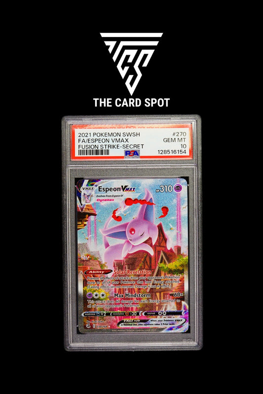 270/264 Espeon VMax PSA 10 - Pokemon TCG - THE CARD SPOT PTY LTD.