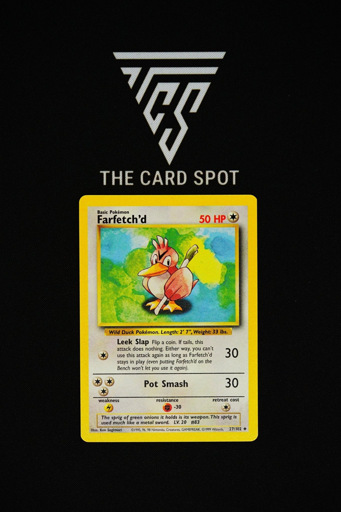 27/102 - Farfetch'd - Pokemon TCG - THE CARD SPOT PTY LTD.