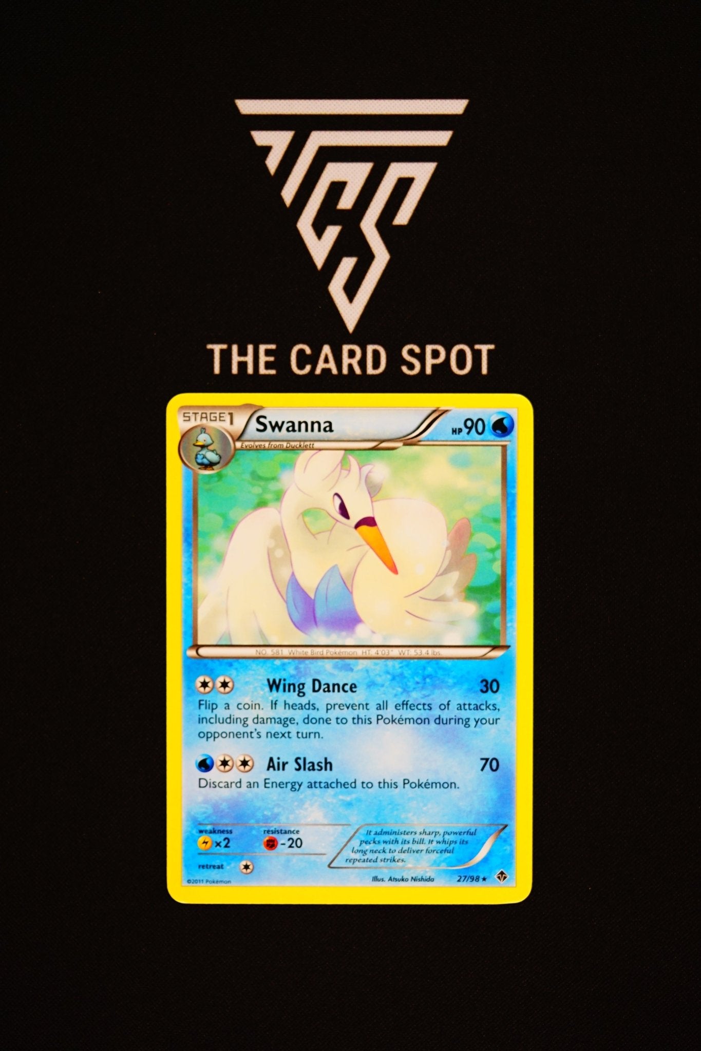 27/98 Swanna - Pokemon TCG - THE CARD SPOT PTY LTD.