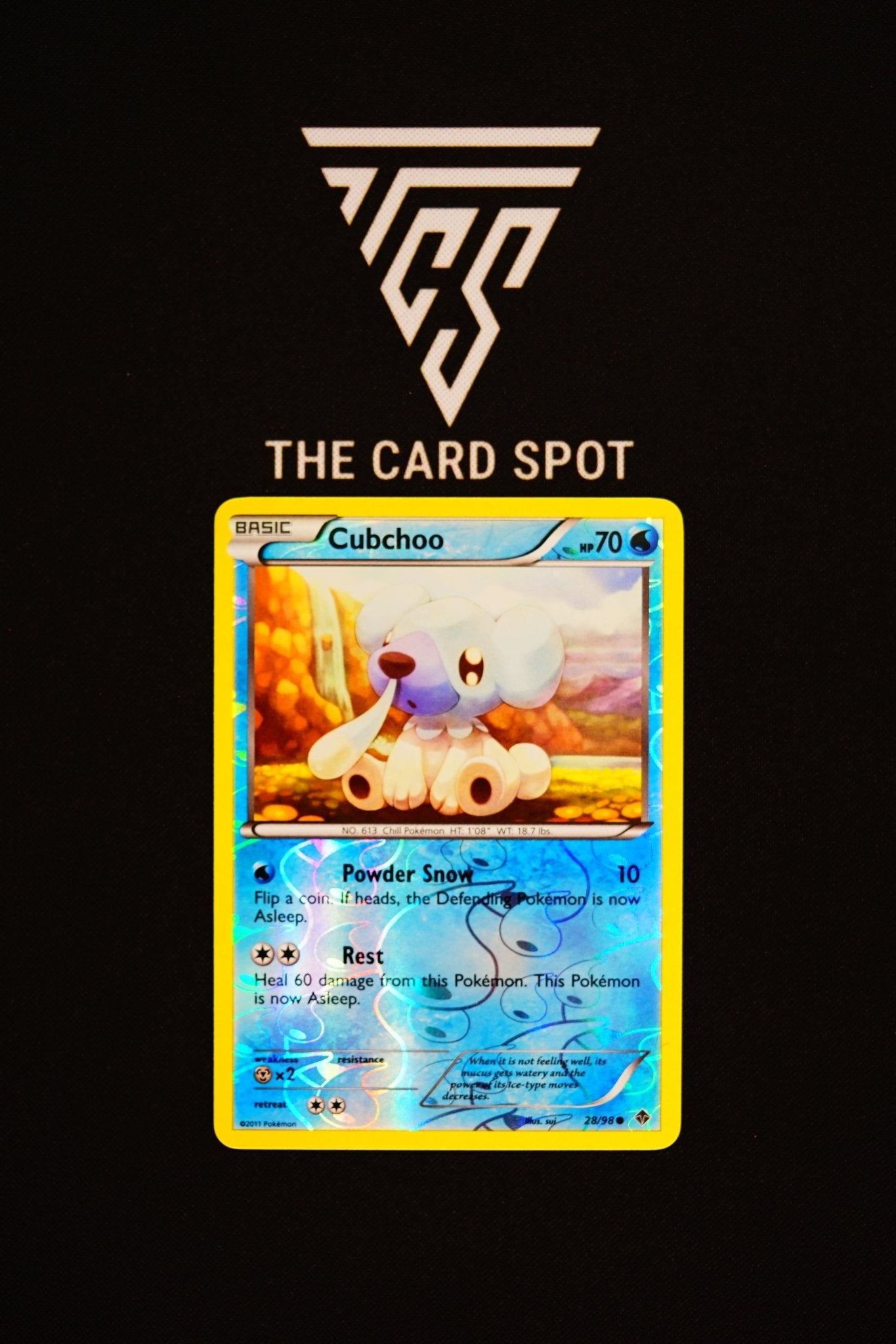 28/98 Cubchoo - Pokemon TCG - THE CARD SPOT PTY LTD.
