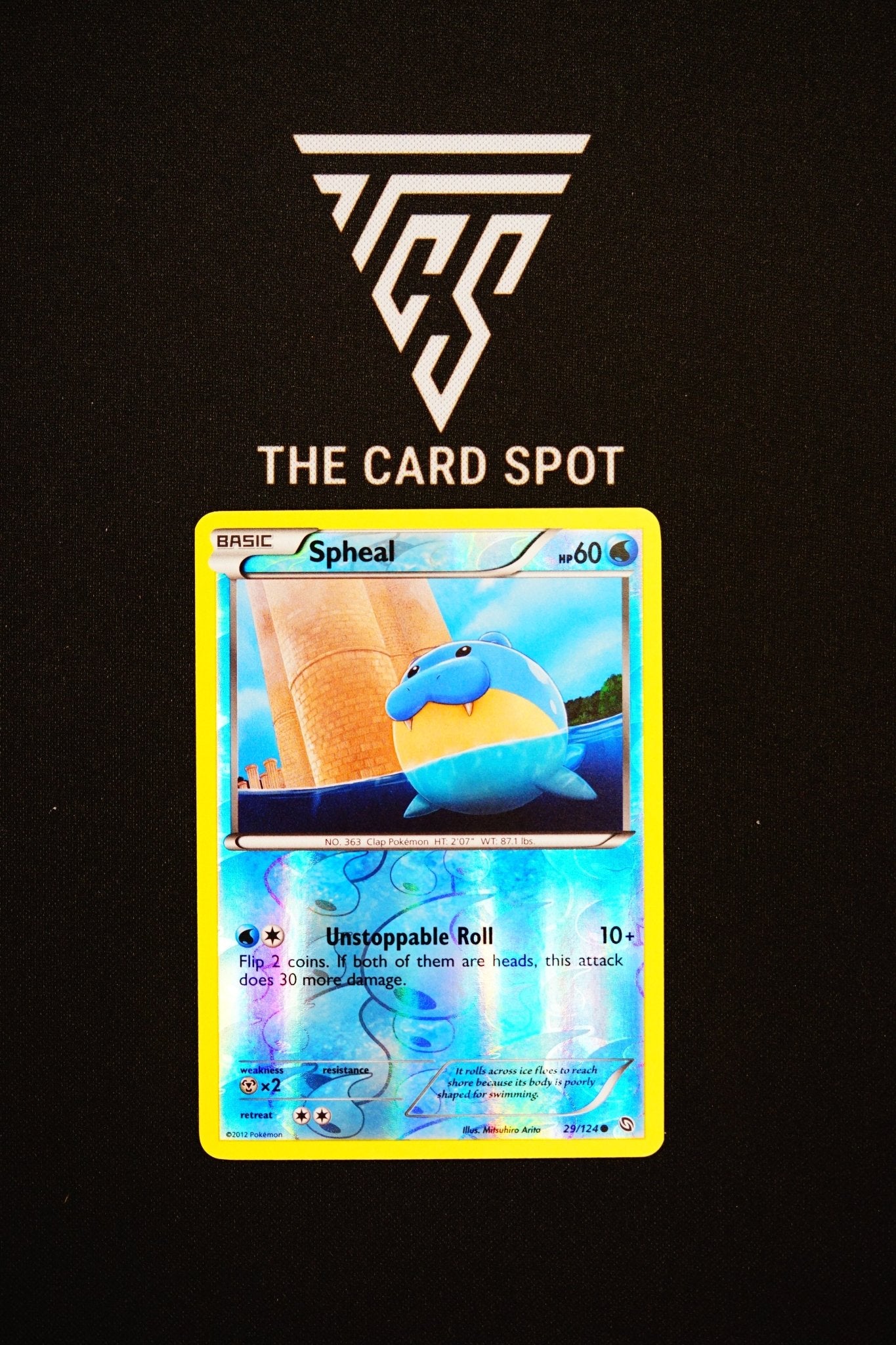 29/124 - Spheal Reverse Holo - Pokemon TCG - THE CARD SPOT PTY LTD.