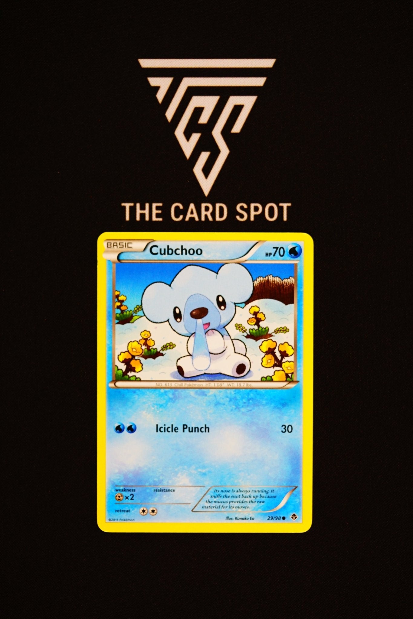 29/98 Cubchoo - Pokemon TCG - THE CARD SPOT PTY LTD.