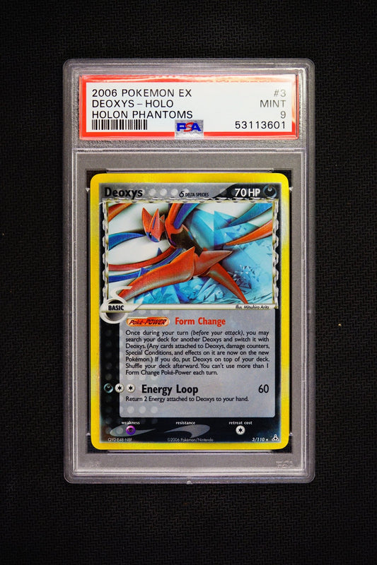 3/110 - Deoxys Holo PSA 9 - Pokemon TCG - THE CARD SPOT PTY LTD.
