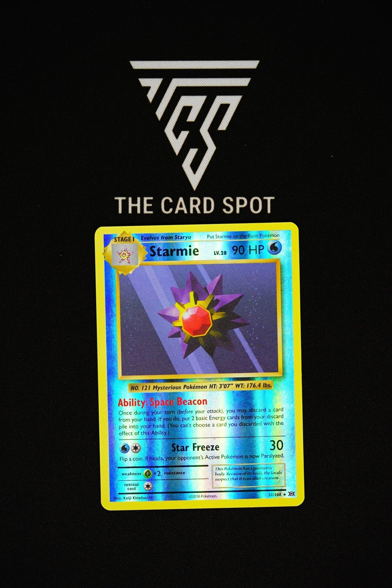 31/108 - Starmie (Rev Holo) - Pokemon TCG - THE CARD SPOT PTY LTD.