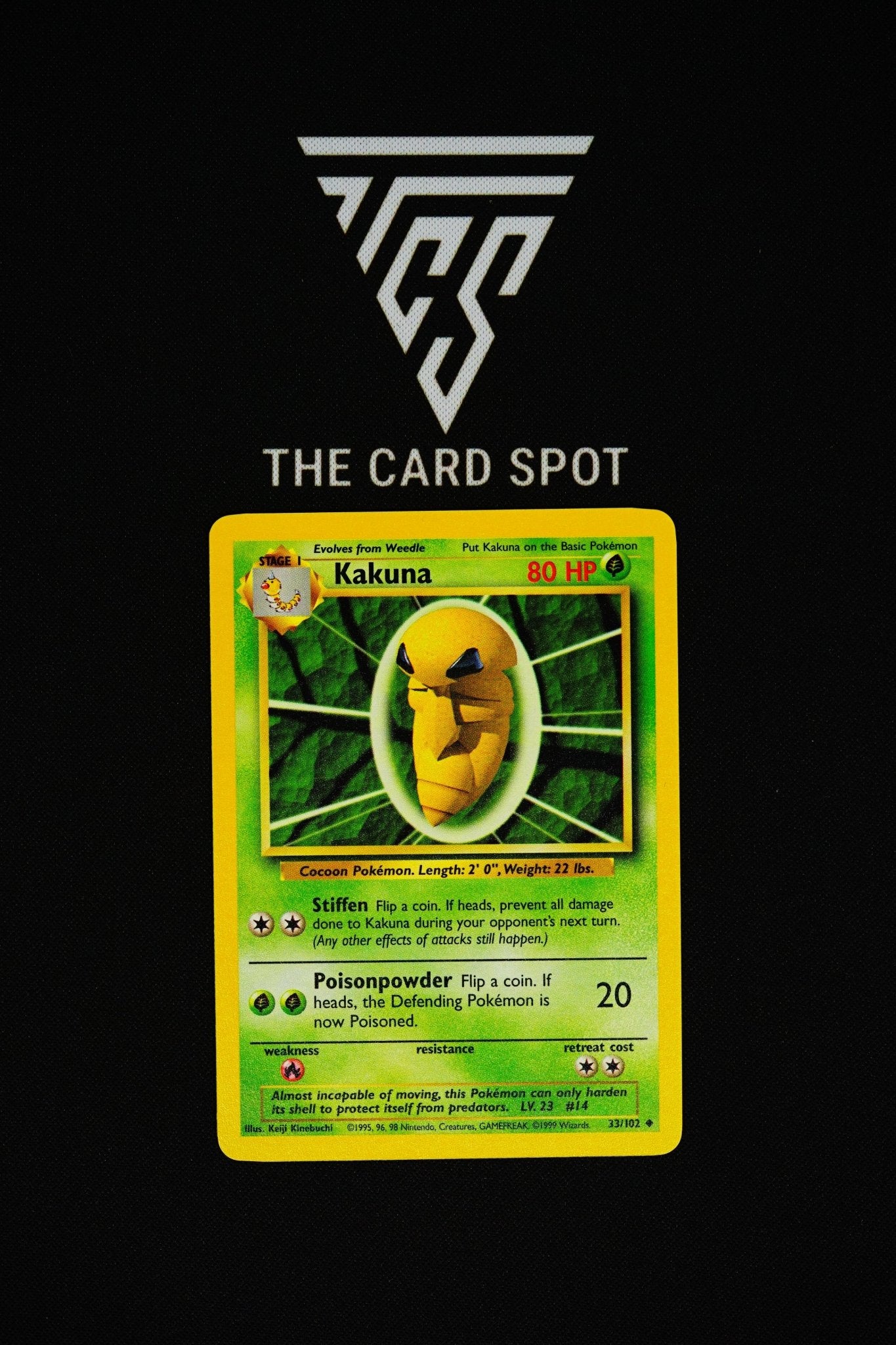 33/102 - Kakuna - Pokemon TCG - THE CARD SPOT PTY LTD.