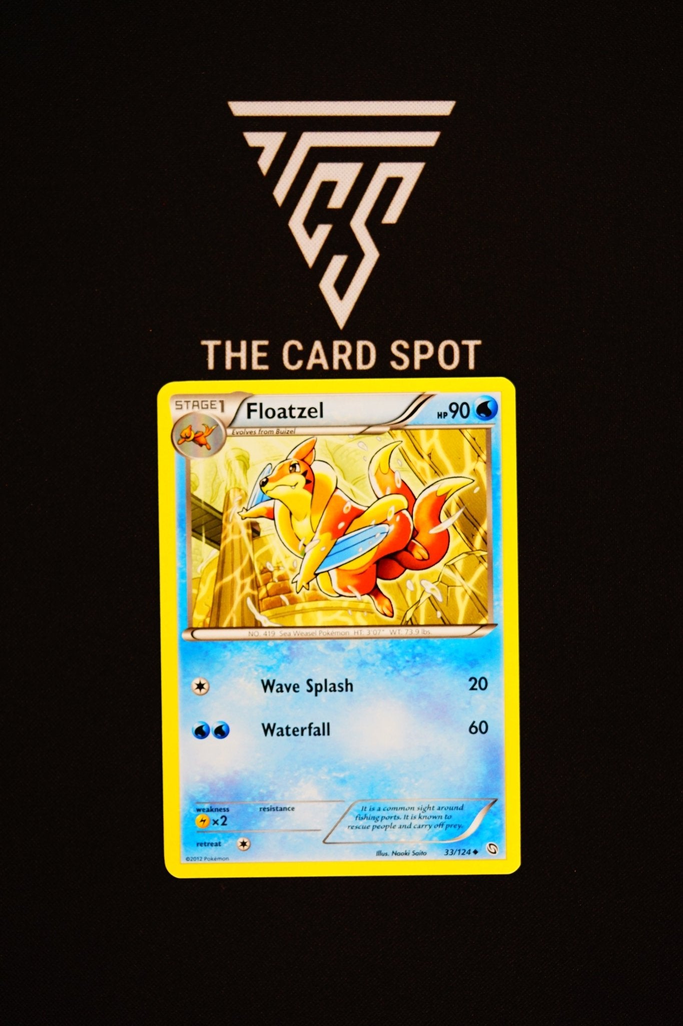 33/124 Floatzel - Pokemon TCG - THE CARD SPOT PTY LTD.