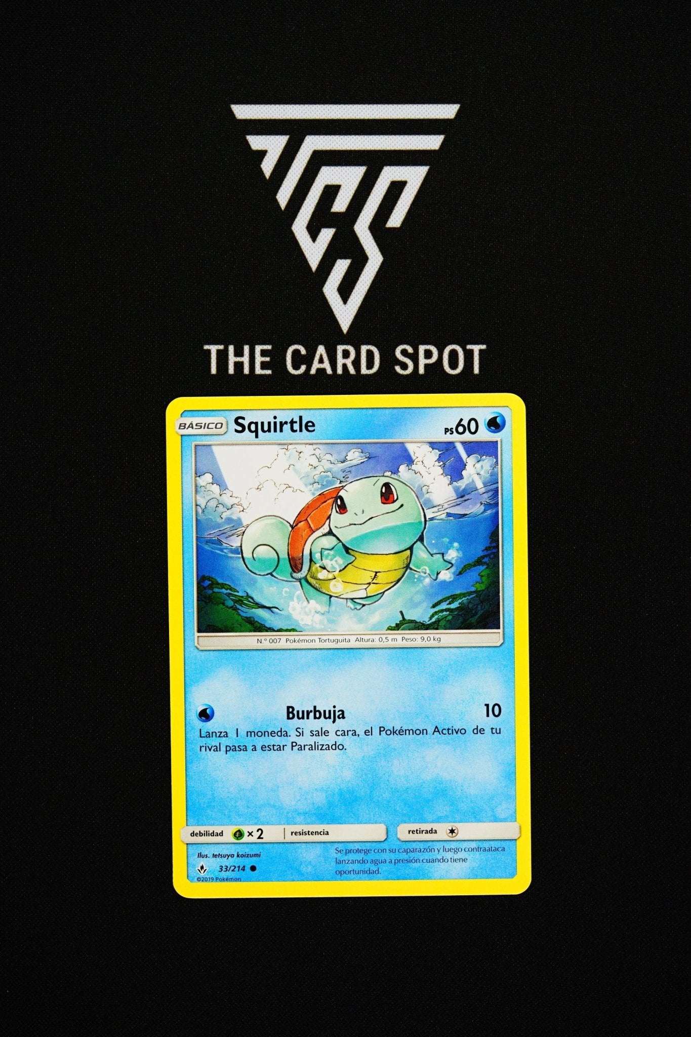 33/214 Squirtle - Pokemon TCG - THE CARD SPOT PTY LTD.