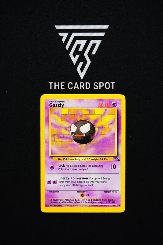 33/62 Gastly [MP] - Pokemon TCG - THE CARD SPOT PTY LTD.