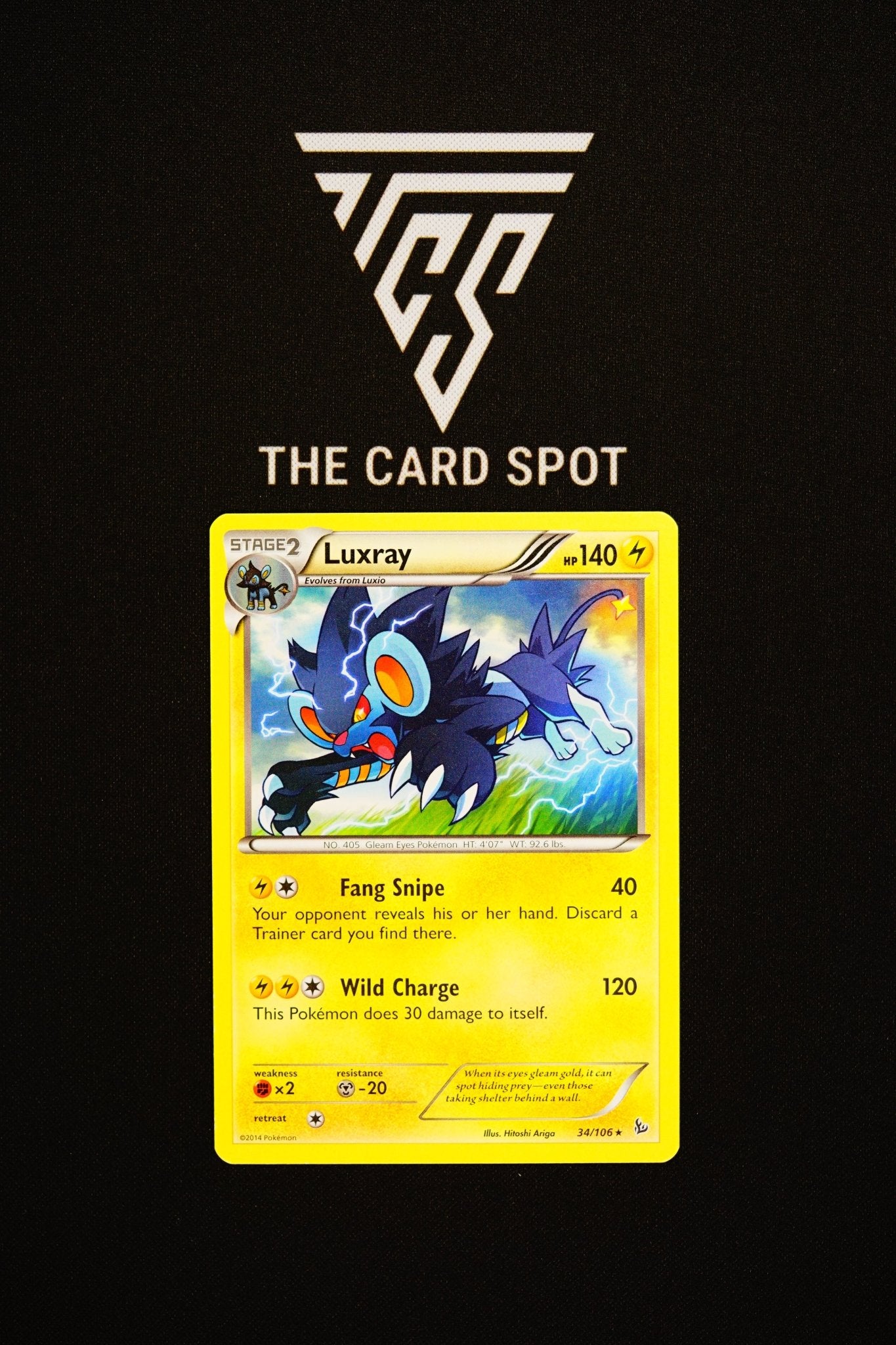 34/106 Luxray - Pokemon TCG - THE CARD SPOT PTY LTD.