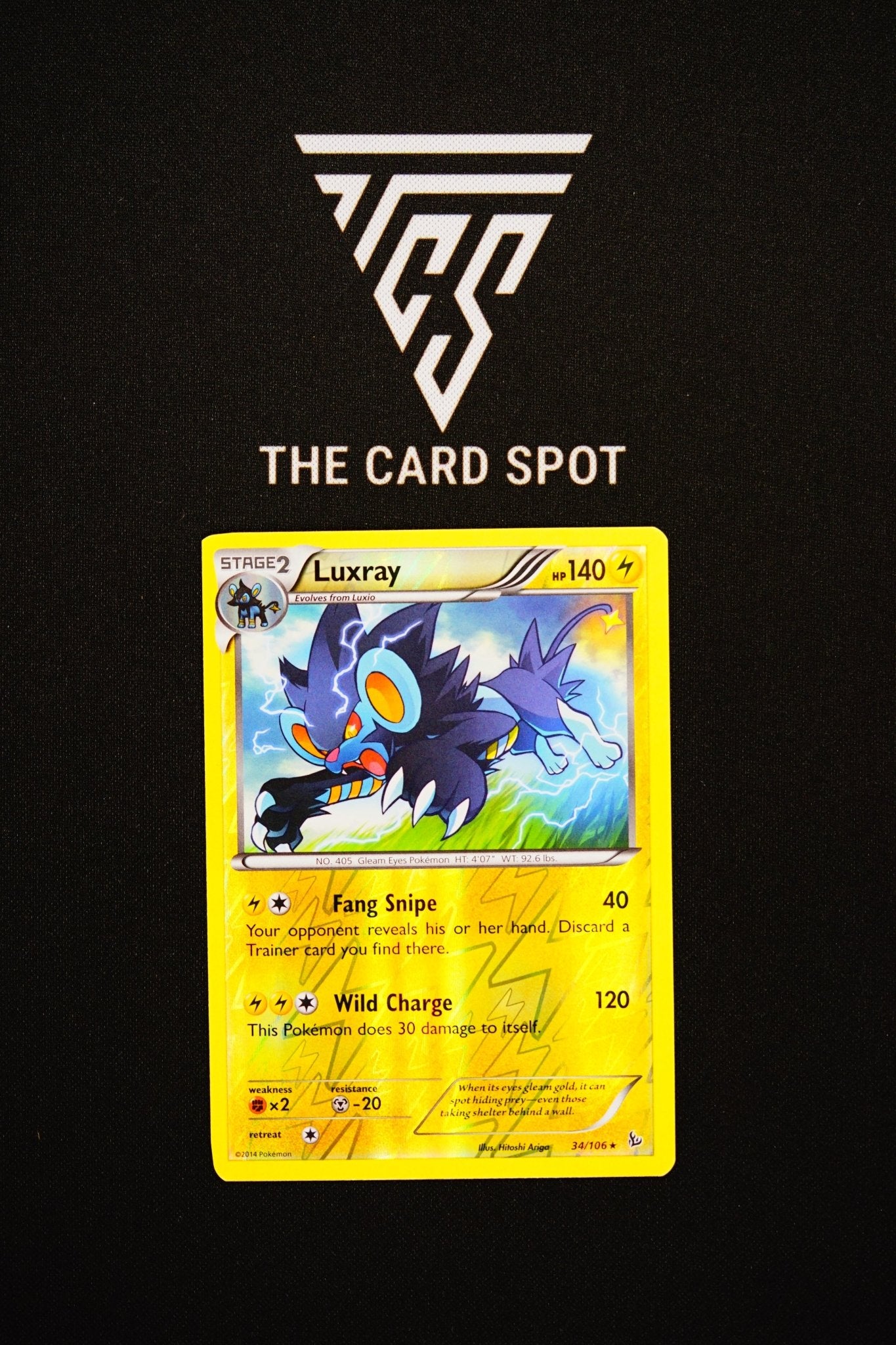 34/106 - Luxray Reverse Holo - Pokemon TCG - THE CARD SPOT PTY LTD.