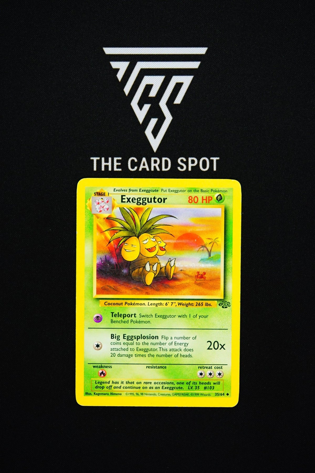 35/64 Exeggutor [LP] - Pokemon TCG - THE CARD SPOT PTY LTD.