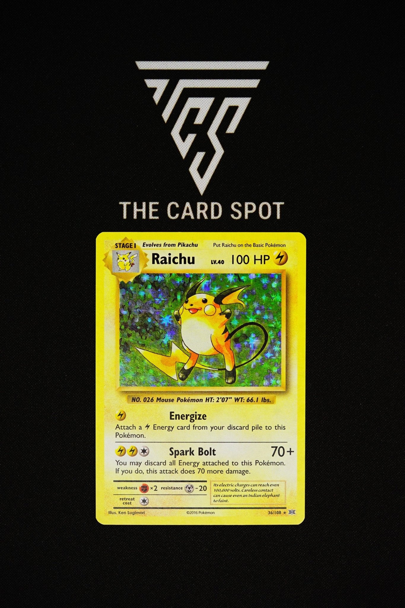 36/108 Raichu - Pokemon TCG - THE CARD SPOT PTY LTD.