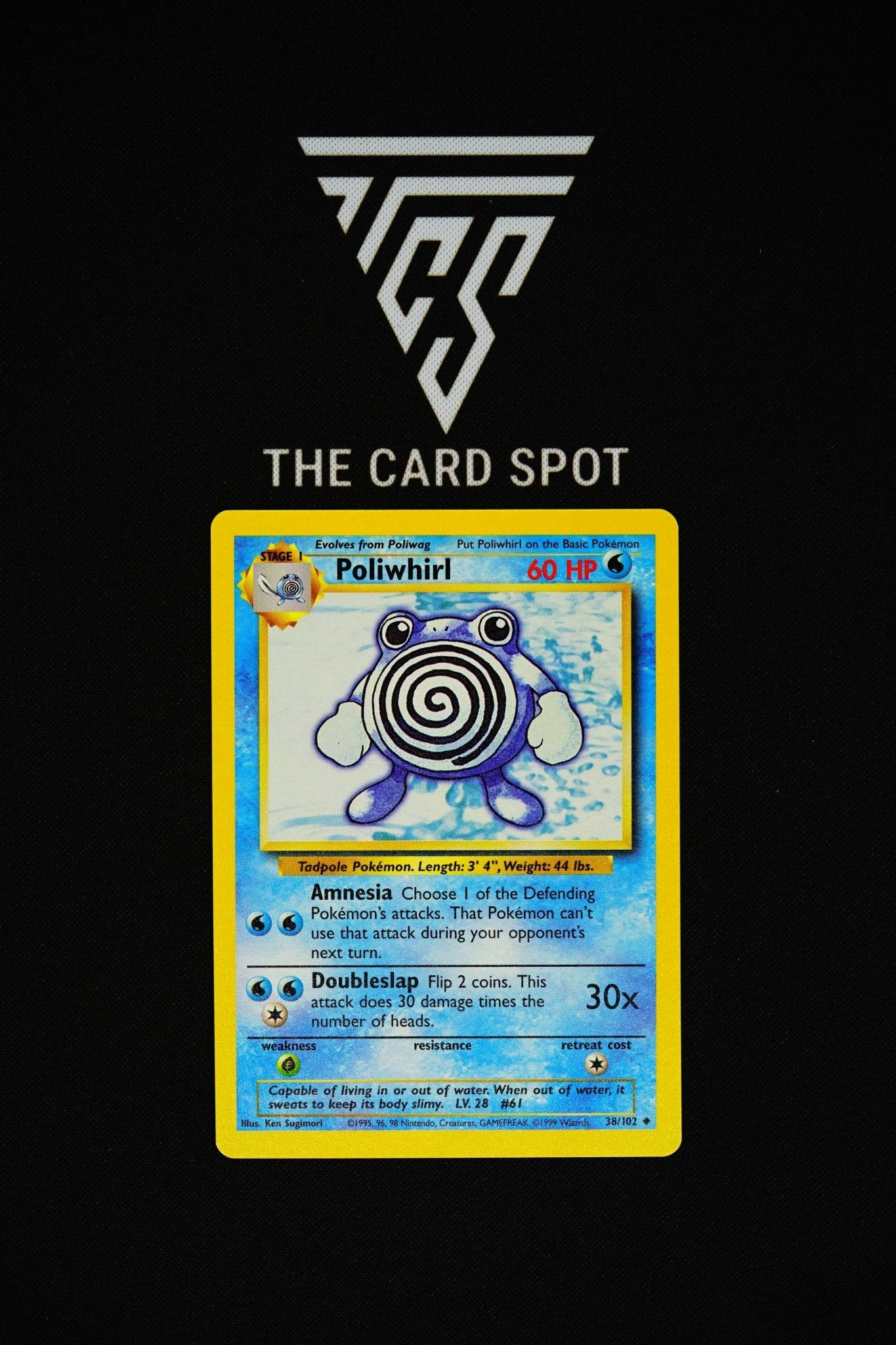 38/102 - Poliwhirl - Pokemon TCG - THE CARD SPOT PTY LTD.