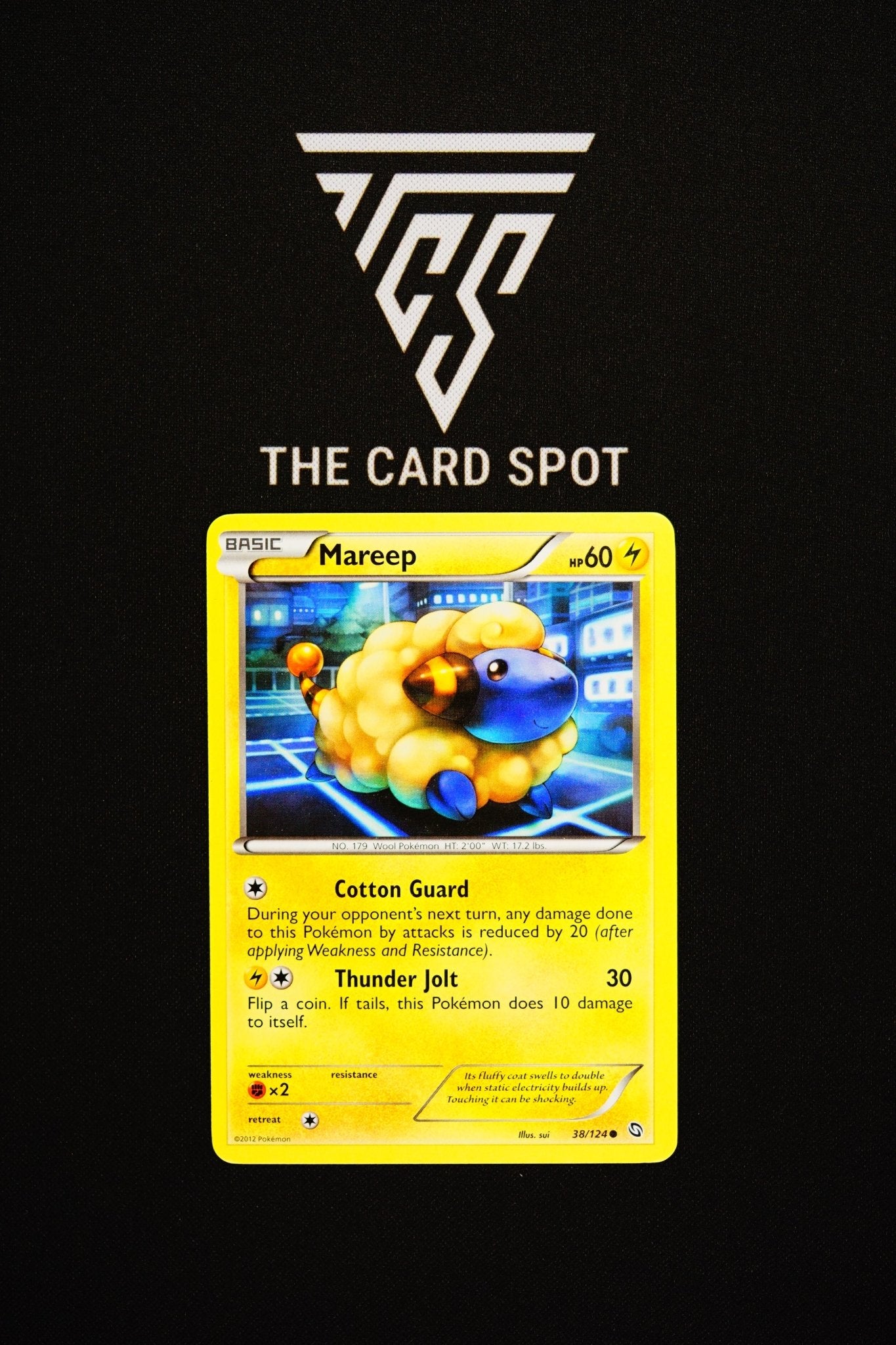 38/124 Mareep - Pokemon TCG - THE CARD SPOT PTY LTD.