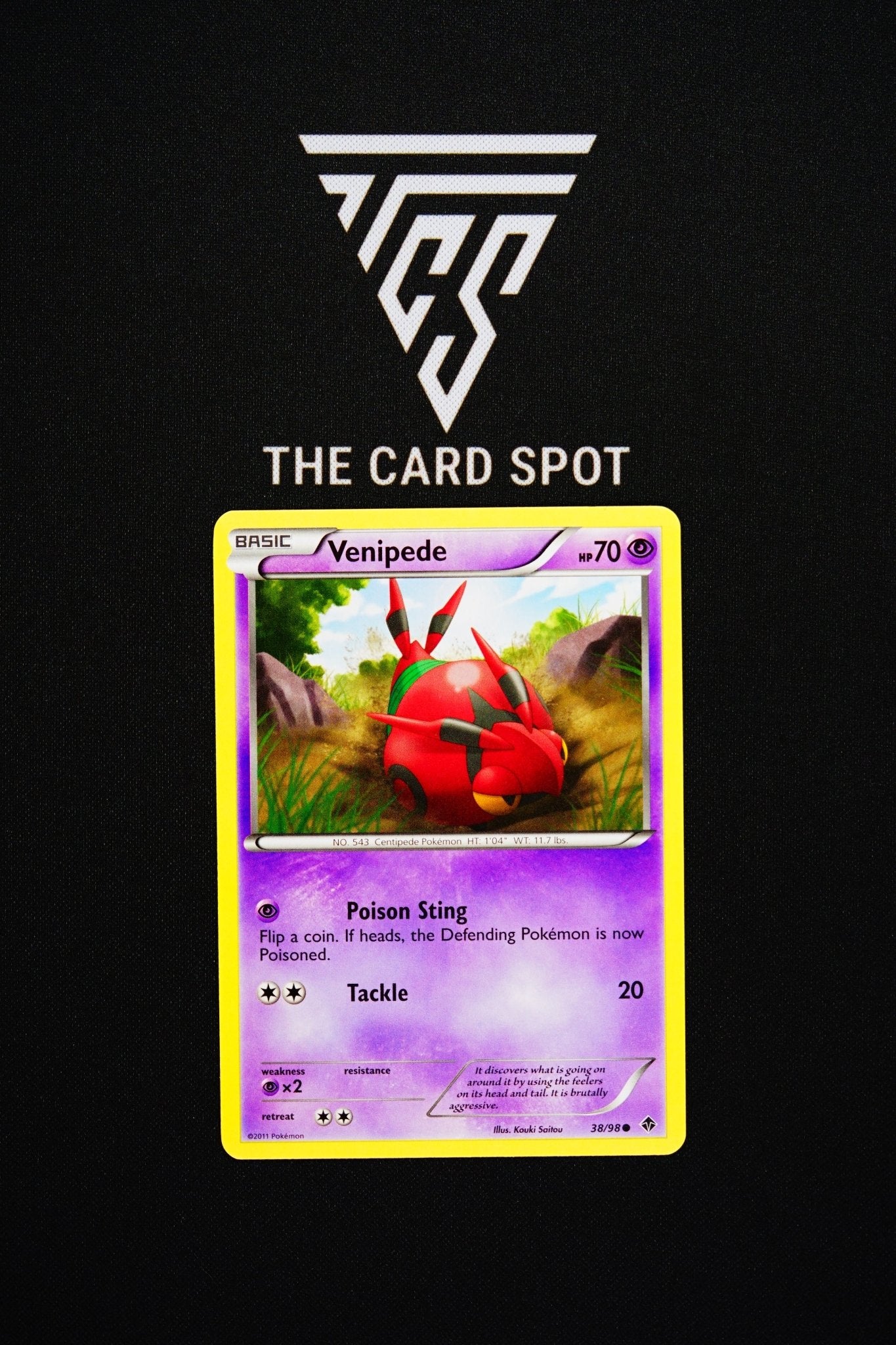 38/98 Venipede - Pokemon TCG - THE CARD SPOT PTY LTD.