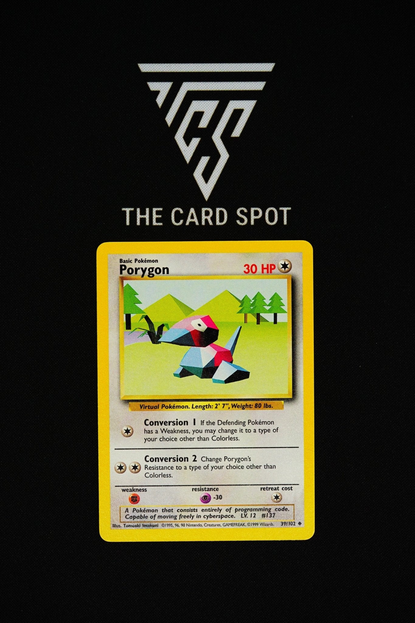 39/102 - Porygon - Pokemon TCG - THE CARD SPOT PTY LTD.