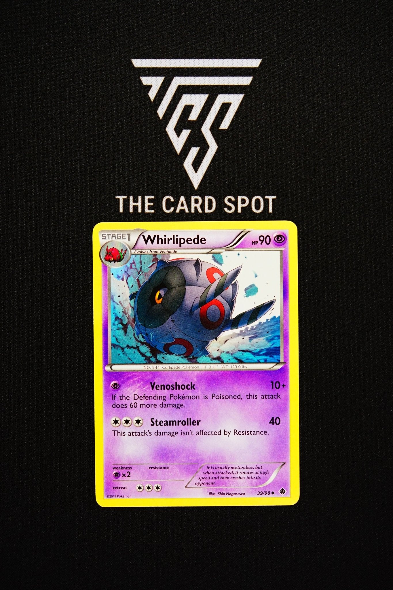 39/98 Whirlipede - Pokemon TCG - THE CARD SPOT PTY LTD.