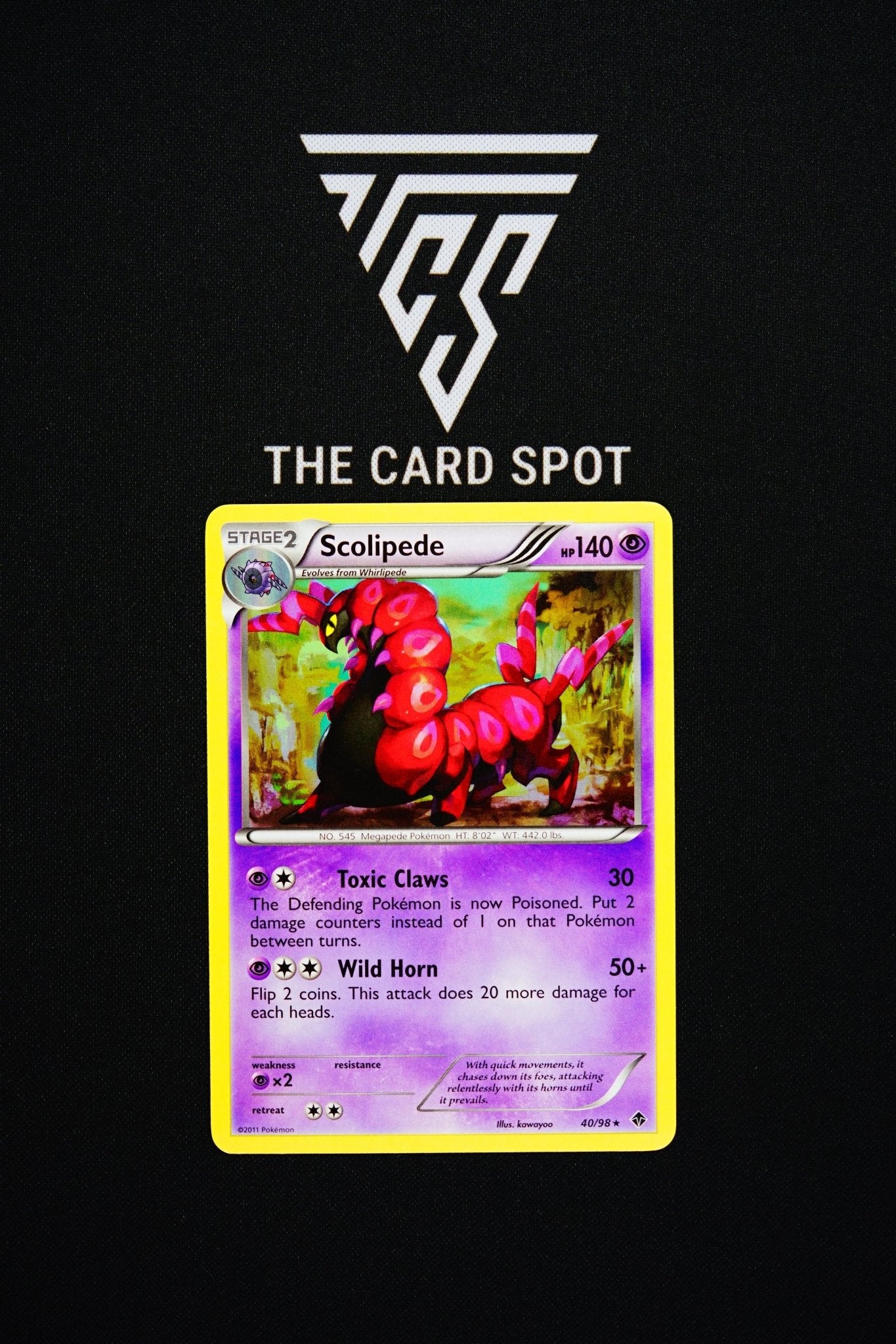 40/98 Scolipede - Pokemon TCG - THE CARD SPOT PTY LTD.