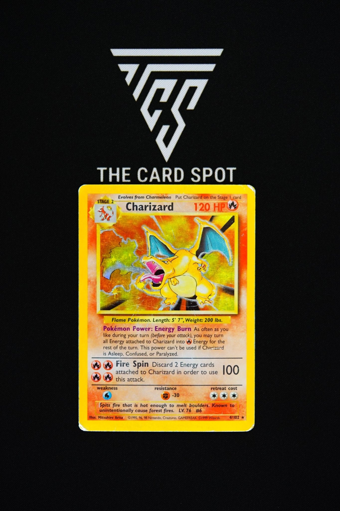 4/102 Charizard - Pokemon TCG - THE CARD SPOT PTY LTD.