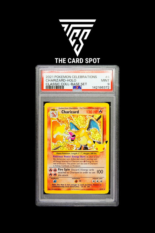 4/102 Charizard PSA 9 - Pokemon TCG - THE CARD SPOT PTY LTD.