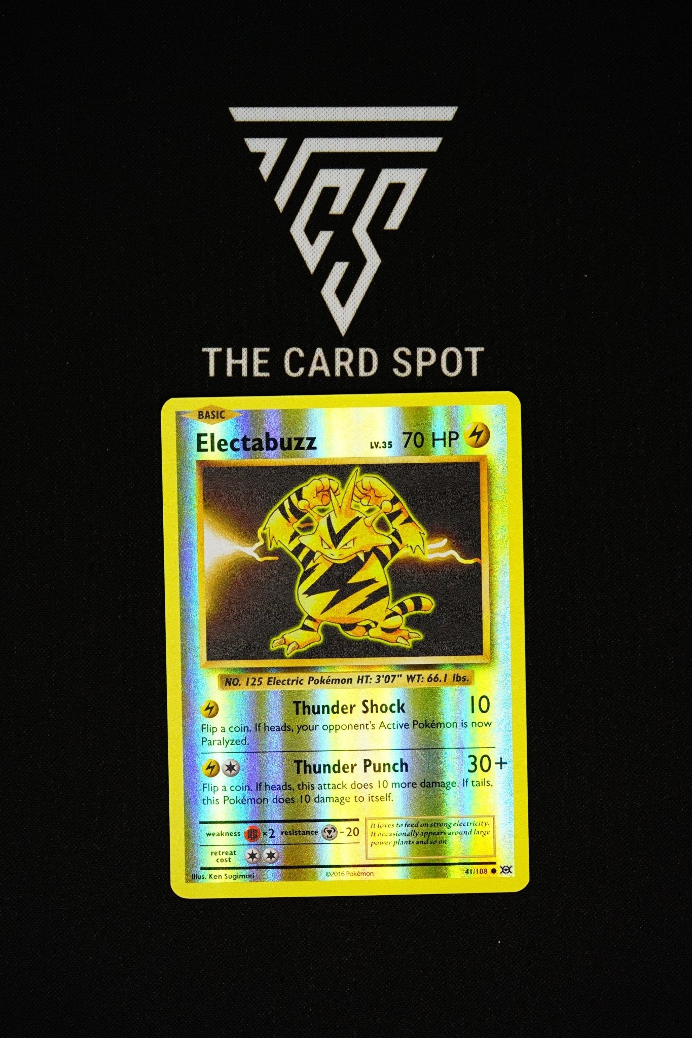 41/108 - Electabuzz (Rev Holo) - Pokemon TCG - THE CARD SPOT PTY LTD.