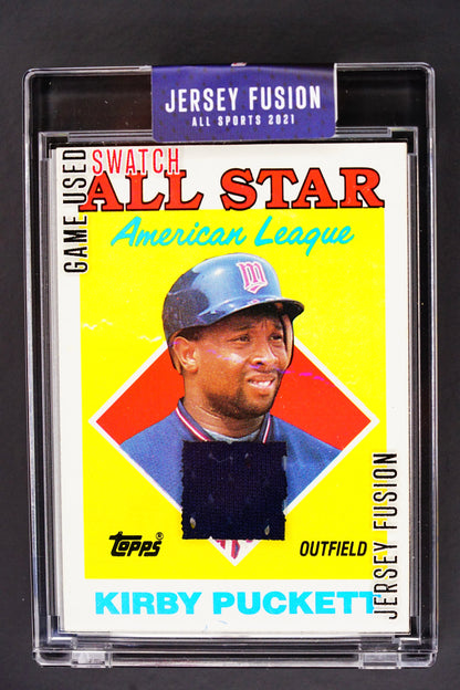 BaseBall Card: Kirby Puckett Game used - THE CARD SPOT PTY LTD.Sports CardJersey Fusion