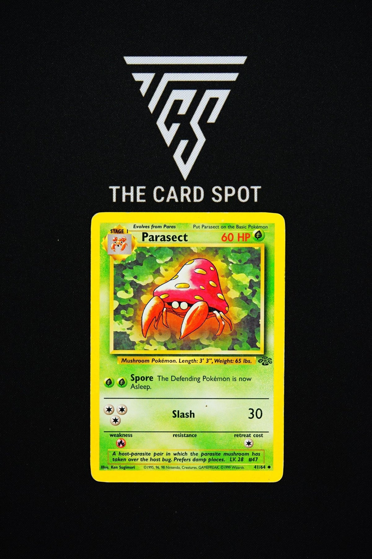 41/64 Parasect [MP] - Pokemon TCG - THE CARD SPOT PTY LTD.