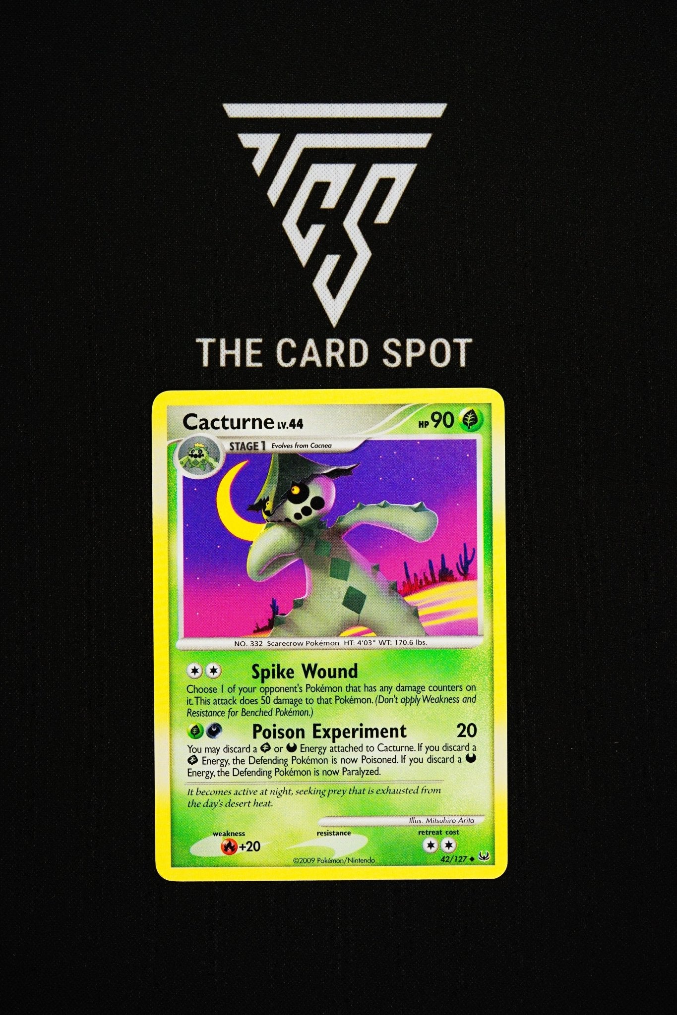 42/127 Cacturne - Pokemon TCG - THE CARD SPOT PTY LTD.