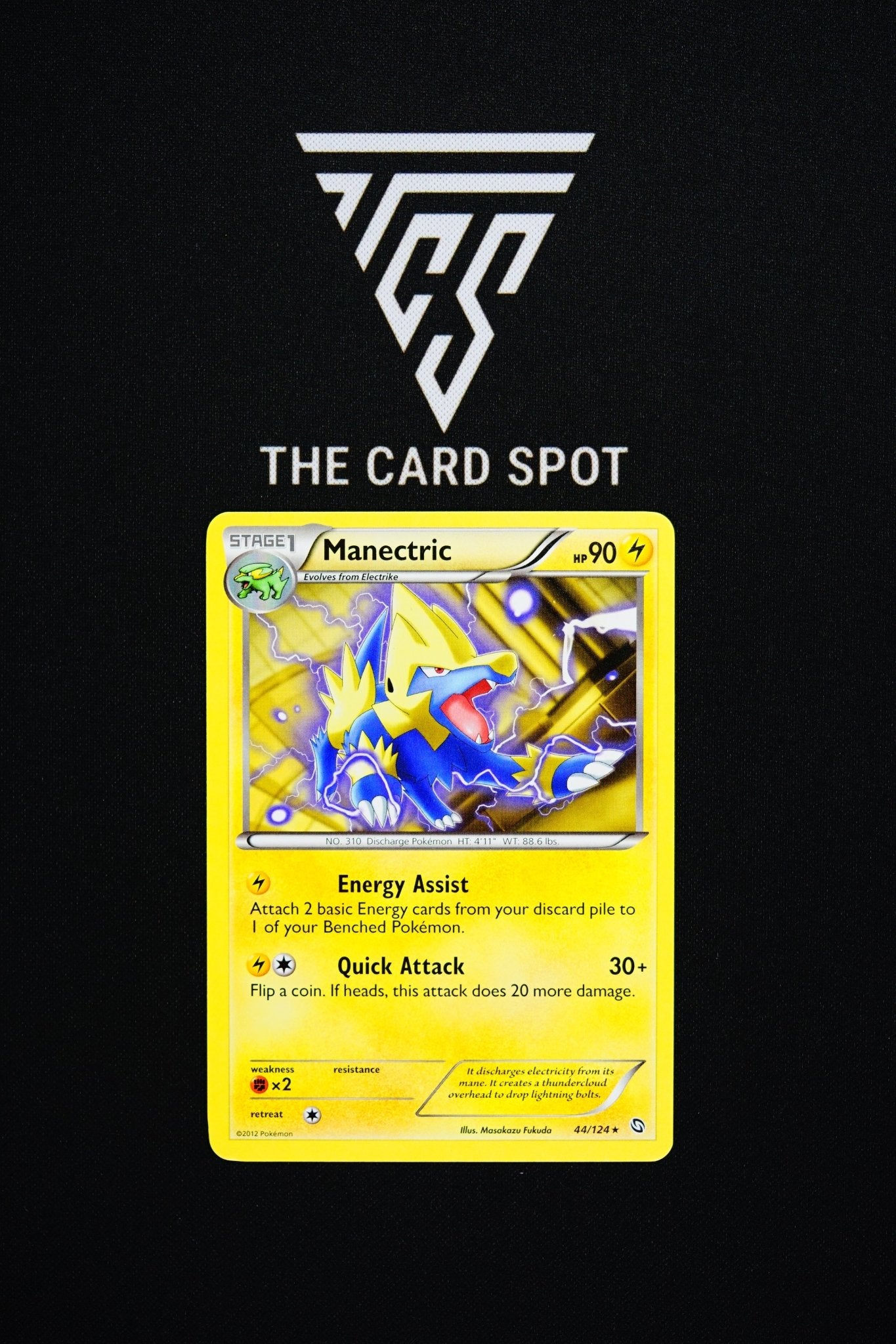 44/124 Manectric - Pokemon TCG - THE CARD SPOT PTY LTD.