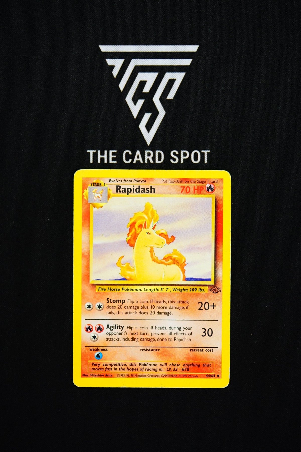44/64 Rapidash [DMG] - Pokemon TCG - THE CARD SPOT PTY LTD.