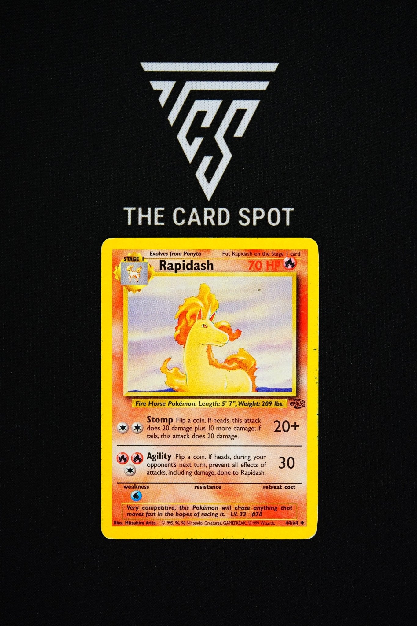 44/64 Rapidash - Pokemon TCG - THE CARD SPOT PTY LTD.