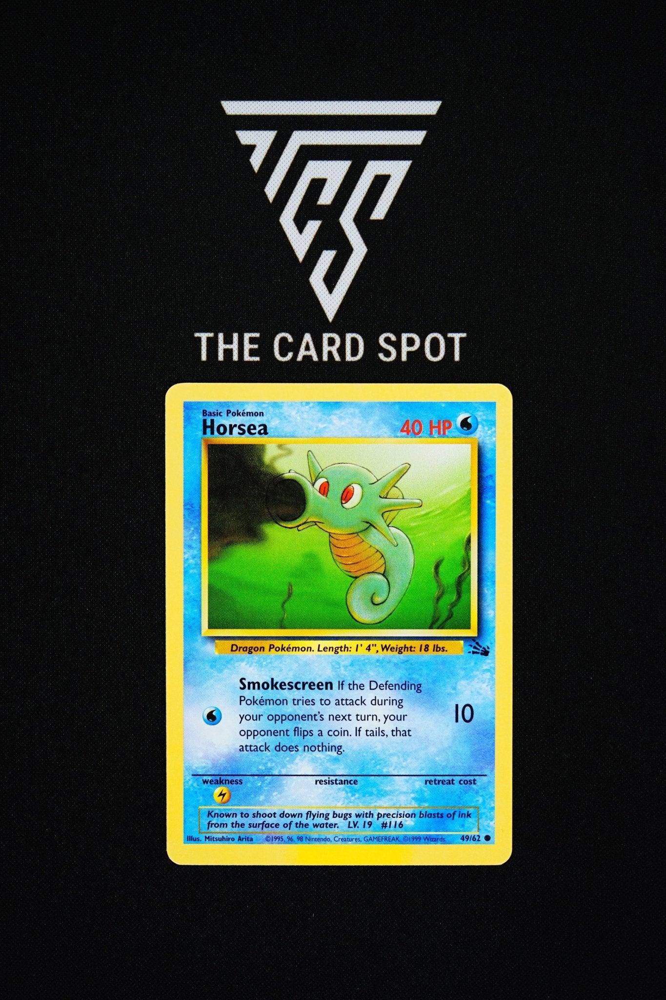 49/62 - Horsea - Pokemon TCG - THE CARD SPOT PTY LTD.