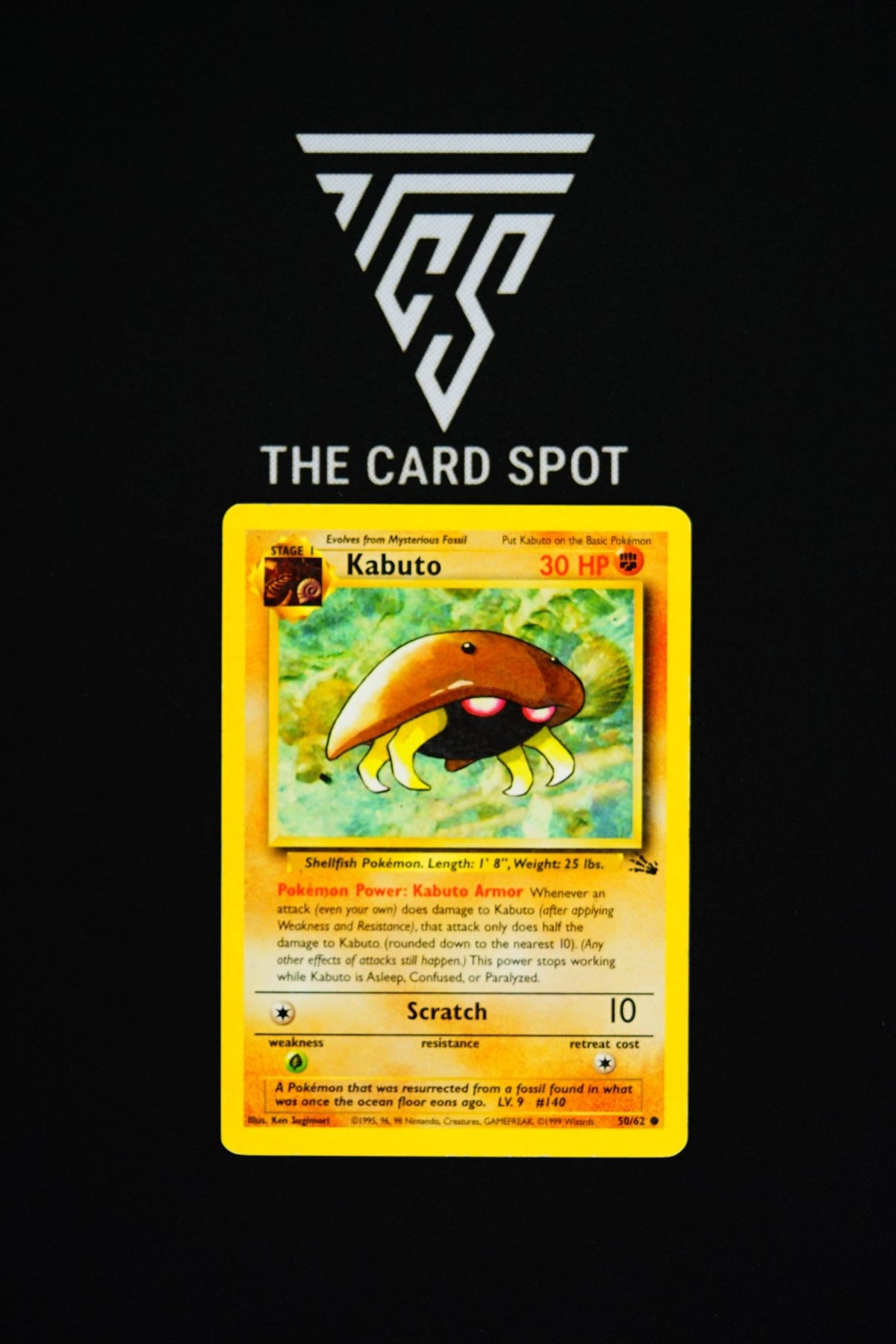 50/62 Kabuto - Pokemon TCG - THE CARD SPOT PTY LTD.