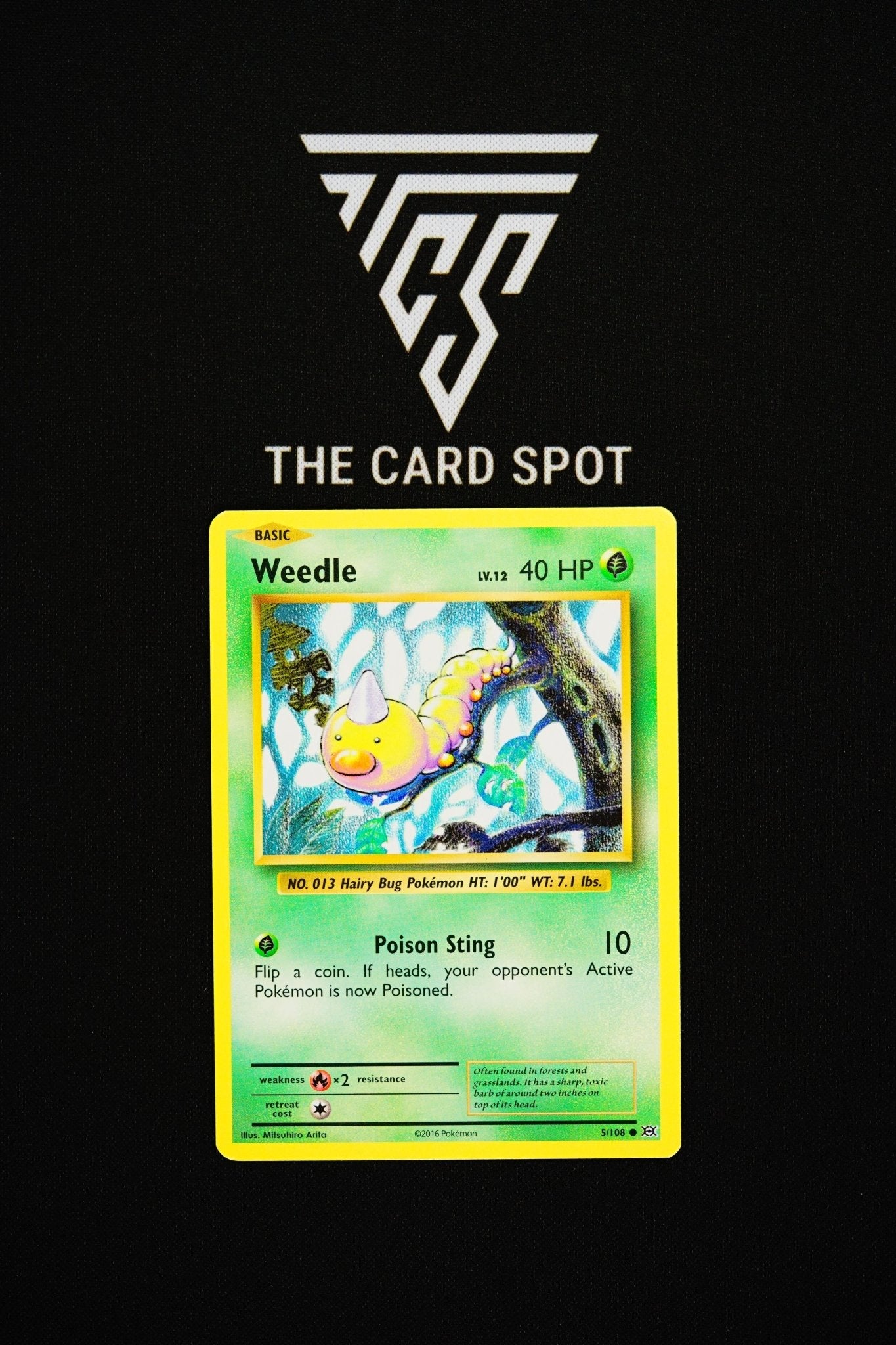 5/108 Weedle - Pokemon TCG - THE CARD SPOT PTY LTD.