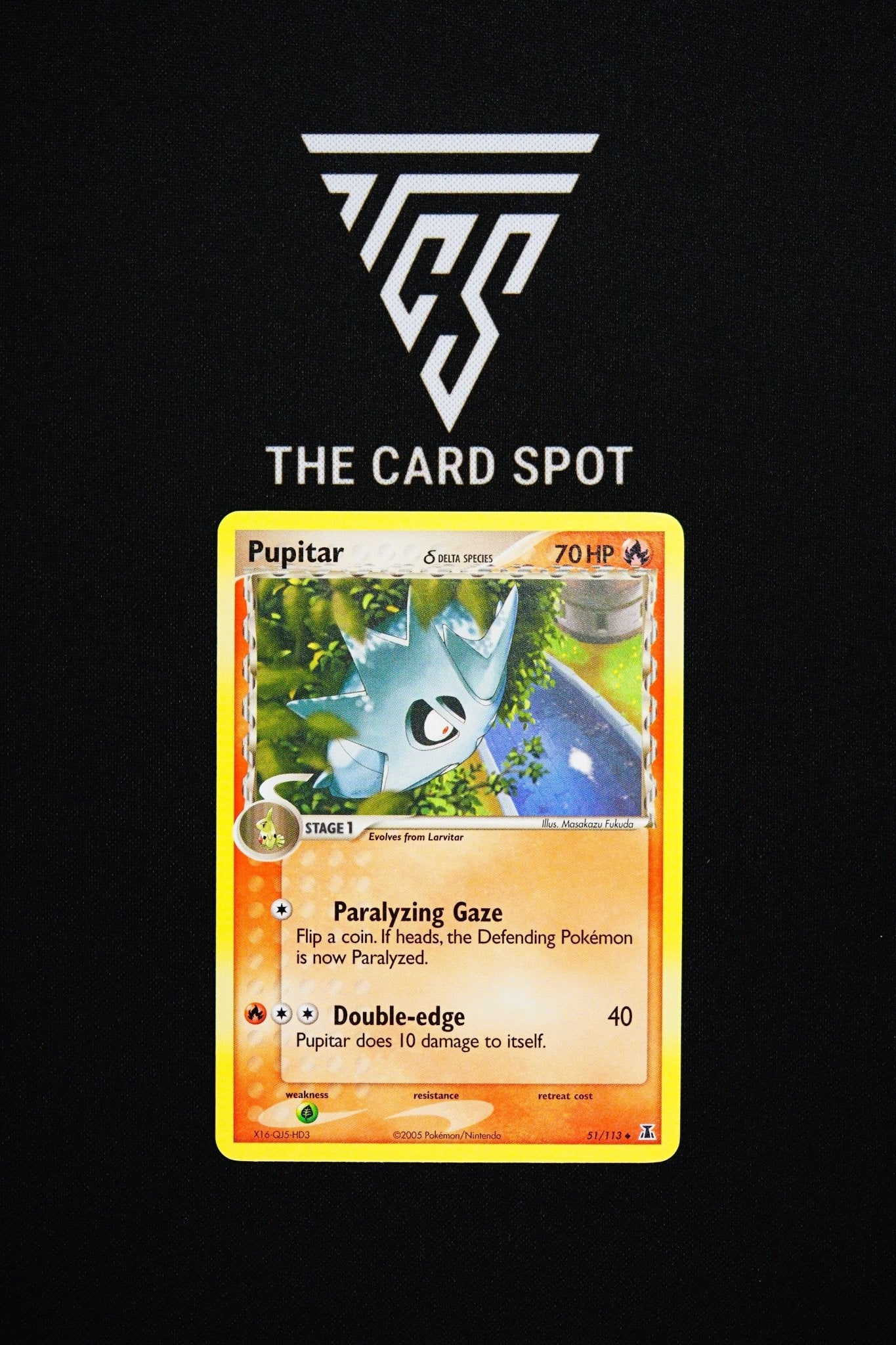 51/113 Pupitar - Pokemon TCG - THE CARD SPOT PTY LTD.