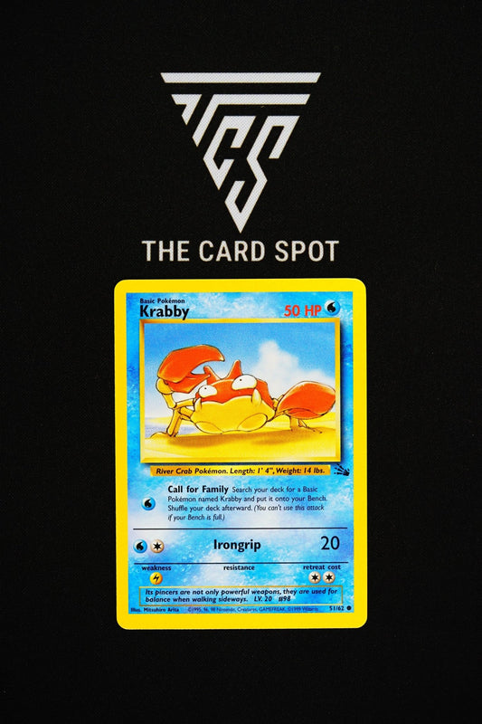 51/62 Krabby - Pokemon TCG - THE CARD SPOT PTY LTD.